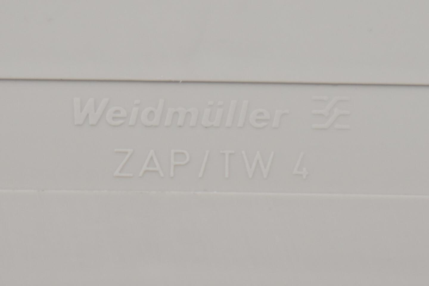 Produktfoto 3 von Weidmüller ZAP/TW 4 Endplatten ( VE 58 Stück/pieces )