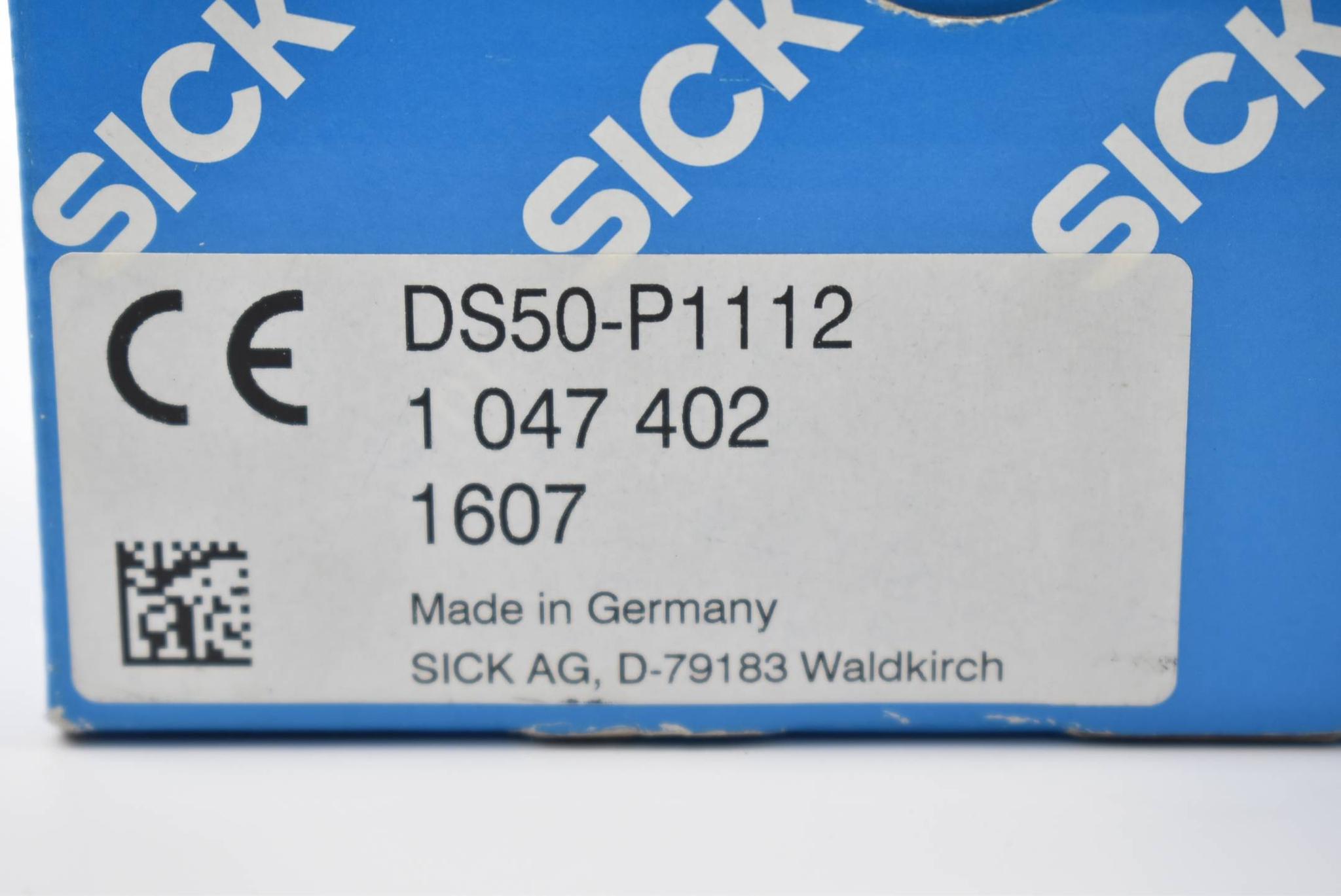 Produktfoto 3 von Sick Laserbasierter Distanzsensor DS50-P1112 ( 1047402 ) 10-30VDC 100mA 1,8W