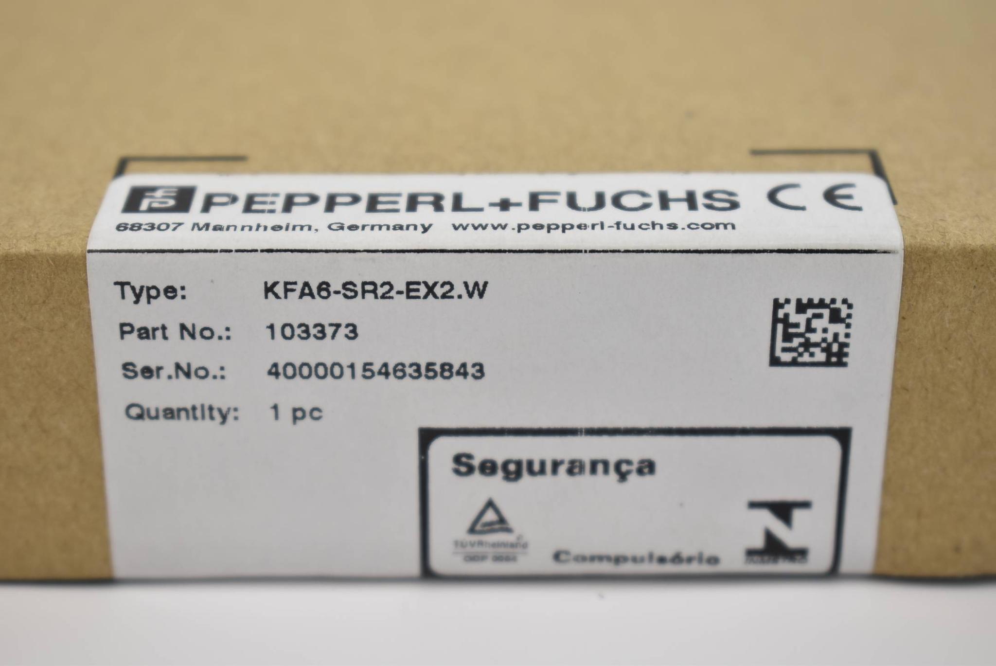 Produktfoto 2 von Pepperl+Fuchs Trennschaltverstärker K-System KFA6-SR2-Ex2.W ( 103373 )