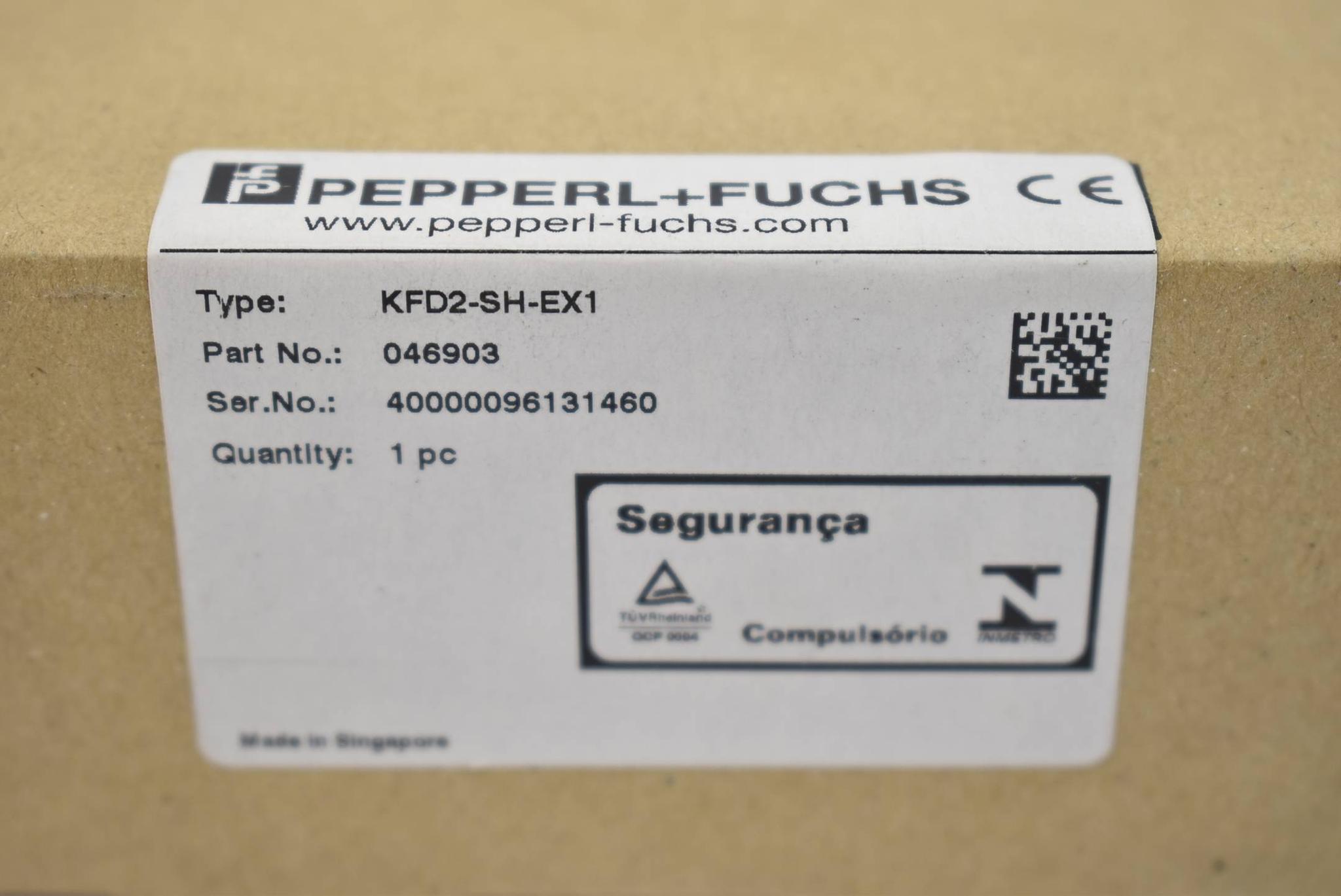 Produktfoto 2 von Pepperl+Fuchs Trennschaltverstärker KFD2-SH-Ex1 ( 046903 )