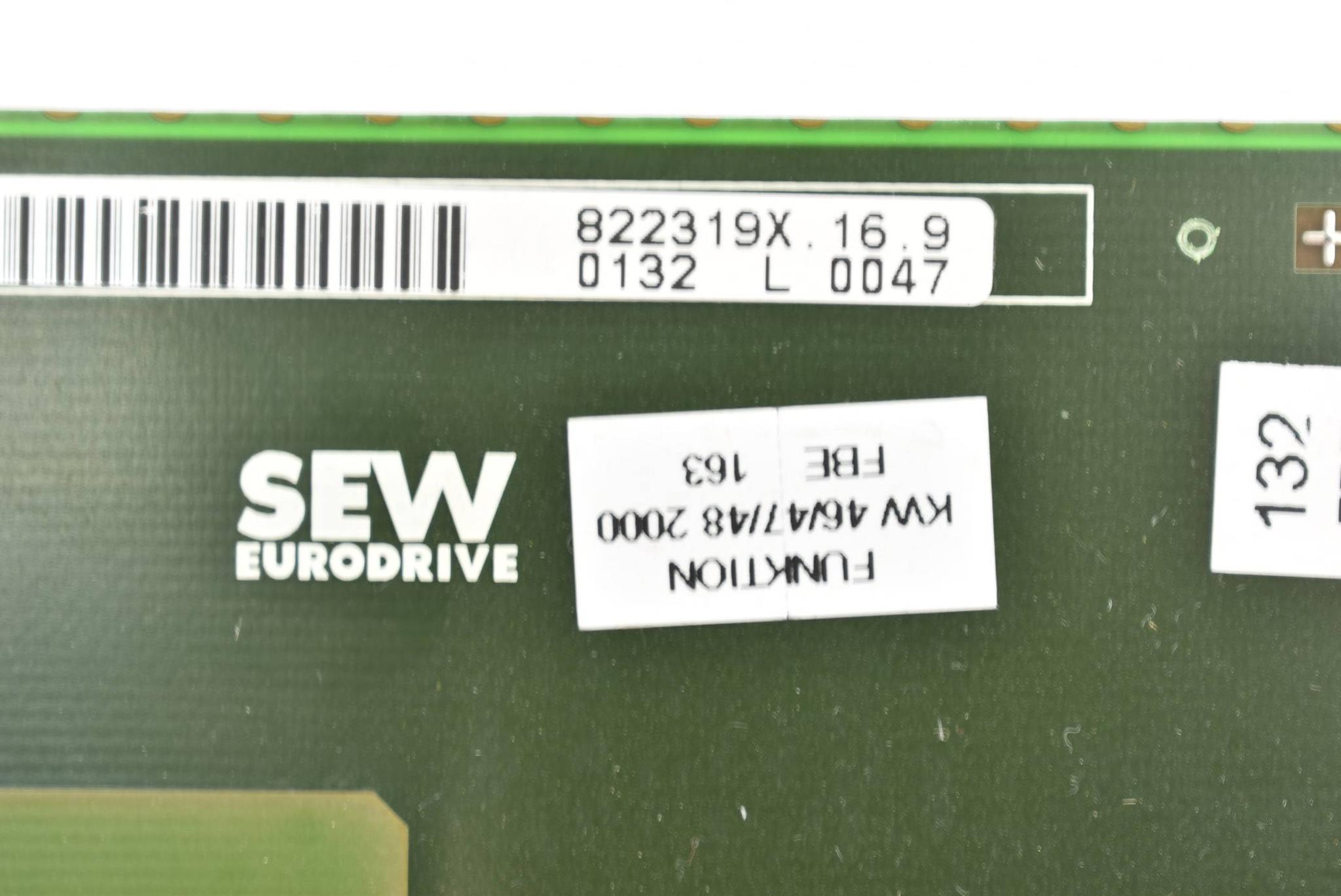 Produktfoto 2 von Sew Eurodrive Servosteuerkarte 822319X.16.9 ( 813 275 5.13 )