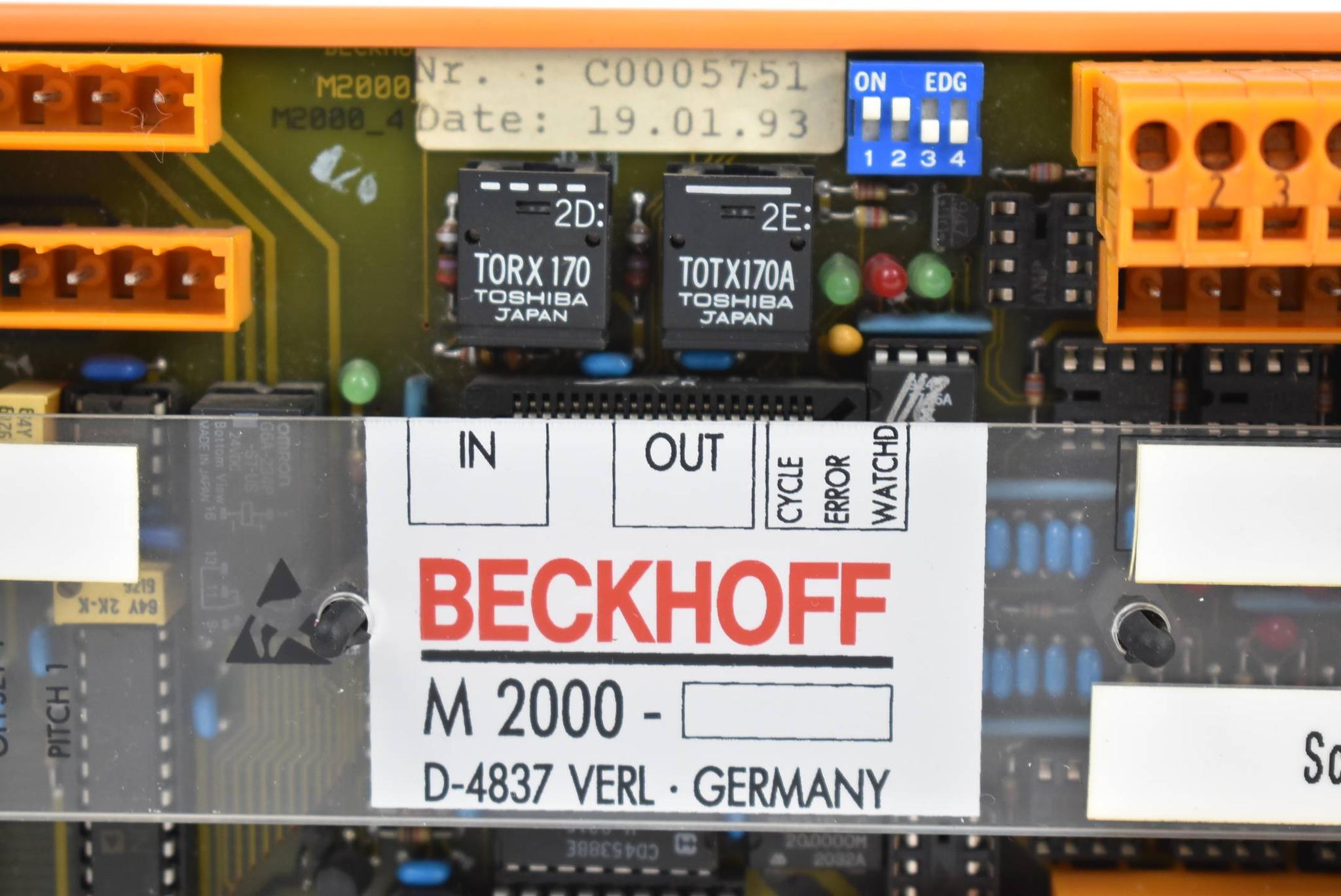 Produktfoto 2 von Beckhoff M2000 Lichtbus Modul I/O