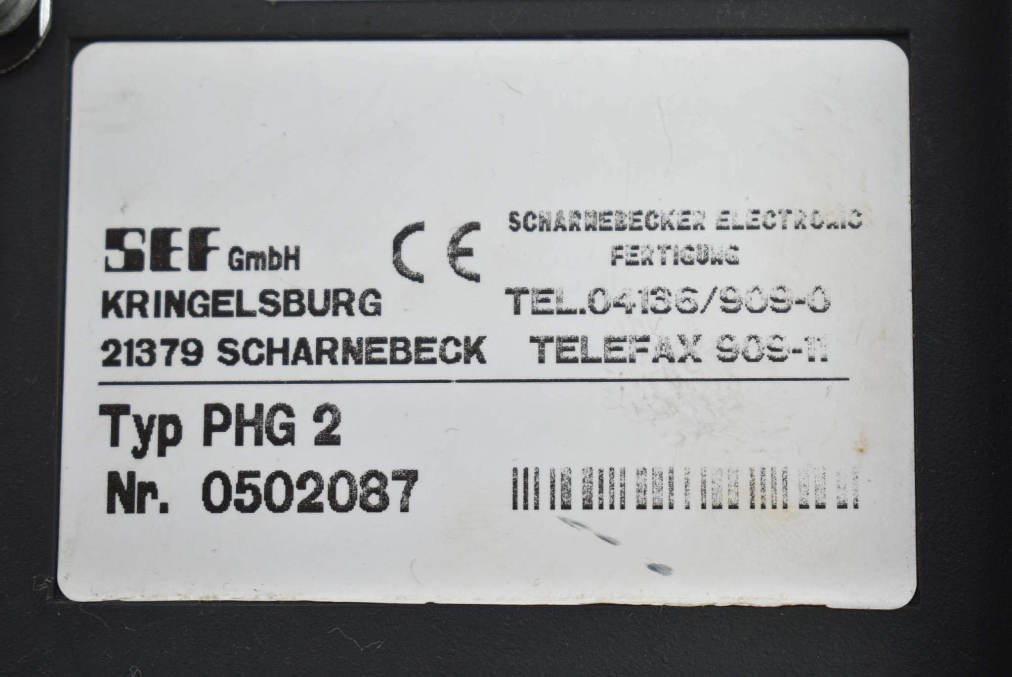 Produktfoto 2 von SEF Roboter Teachpanel PHG 2 inkl. Kabel