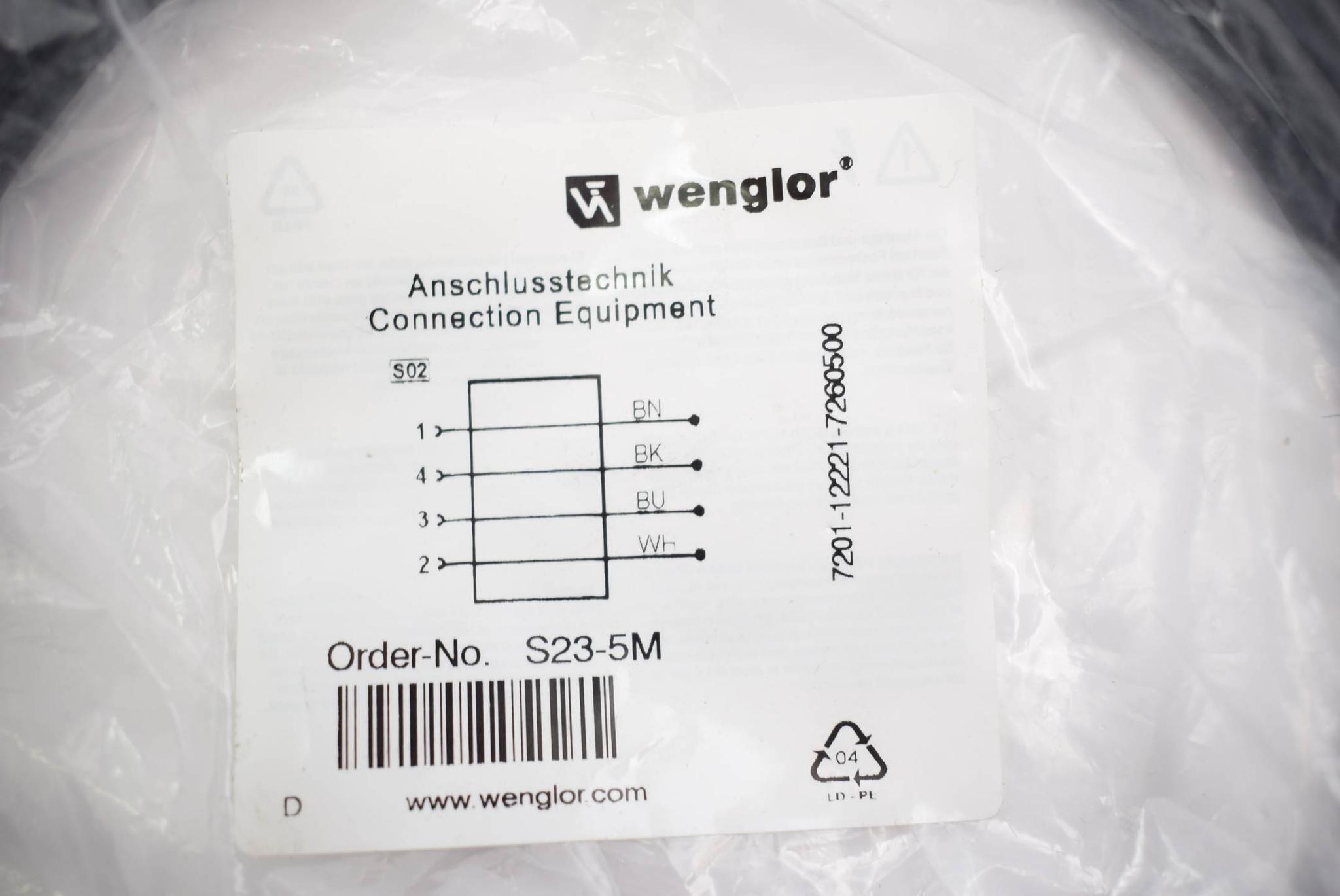 Wenglor Anschlusstechnik S23-5M