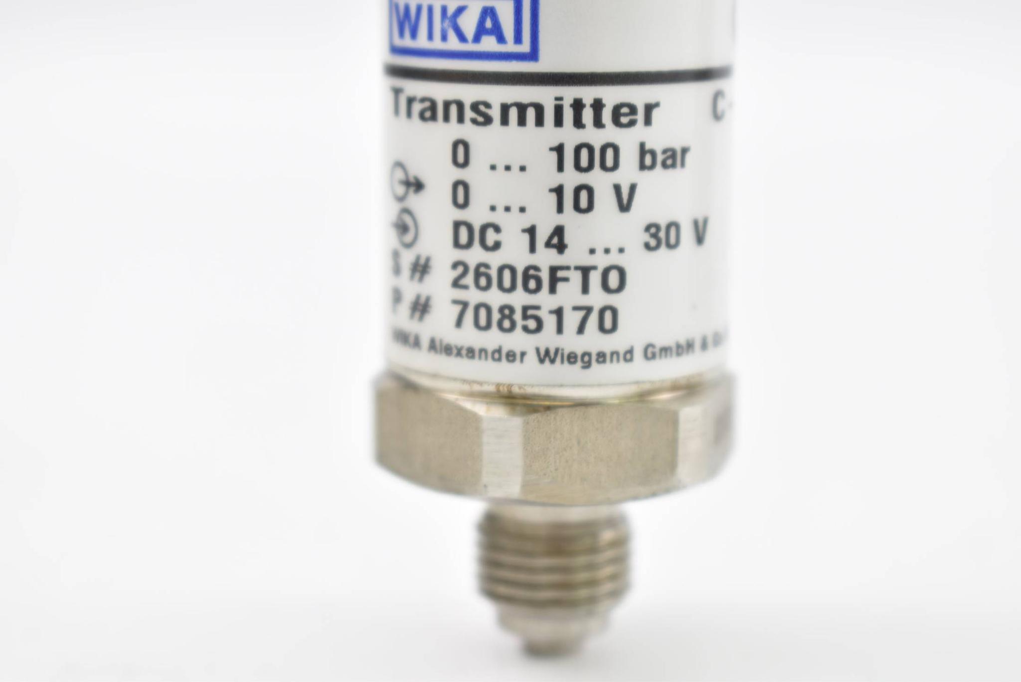 Produktfoto 2 von Wika Drucksensor Transmitter C-10 ( 7085170 )