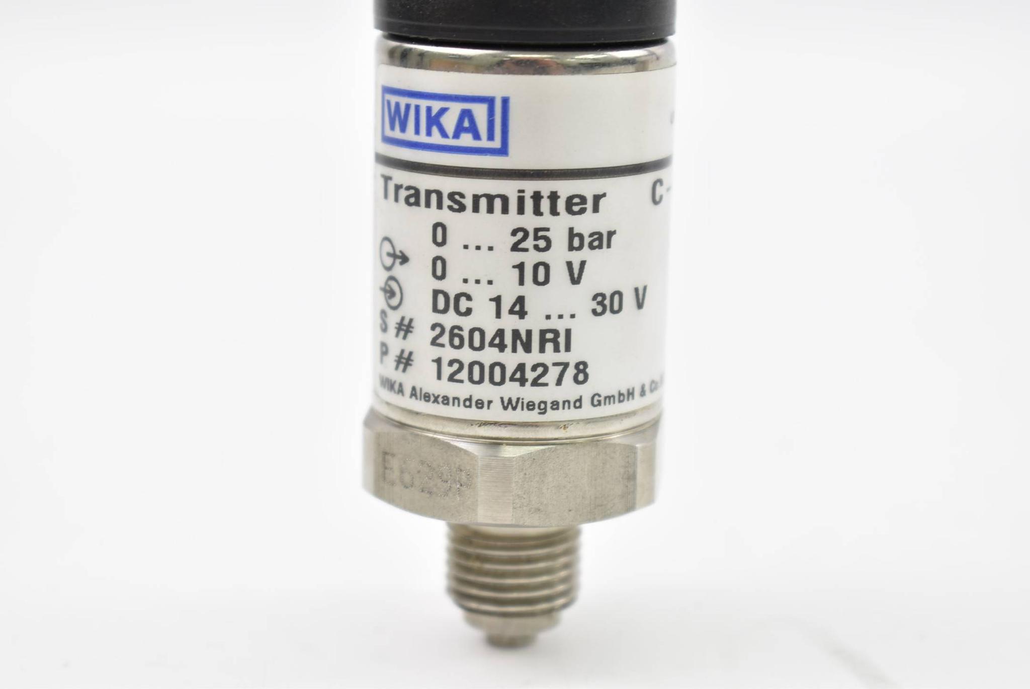 Produktfoto 2 von Wika Drucksensor Transmitter C-10 ( 12004278 )