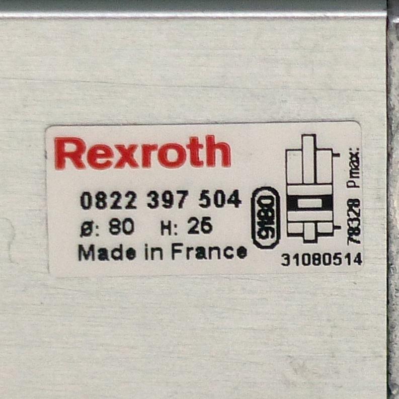 Produktfoto 2 von REXROTH Kompaktzylinder 80 x 25