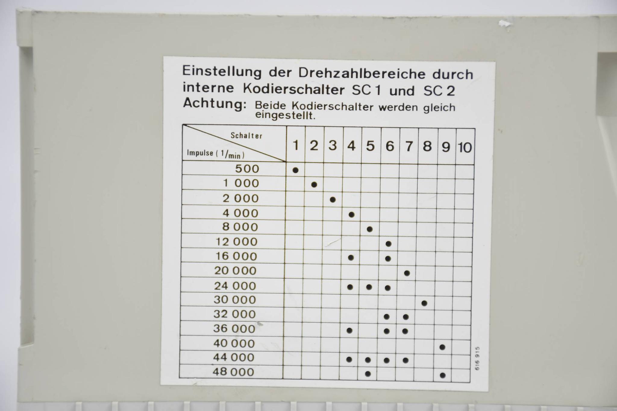 Produktfoto 2 von Balluff Nulldrehzahlregler 24VDC BES-516-604-HZ-A