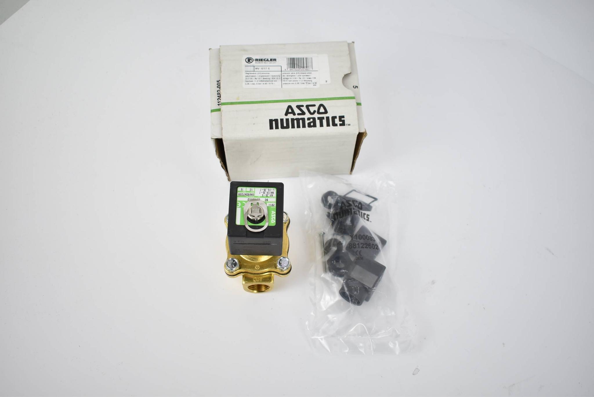 Produktfoto 1 von Riegler Asco numatics Magnetventil MV 1217 G  ( E210D002 )