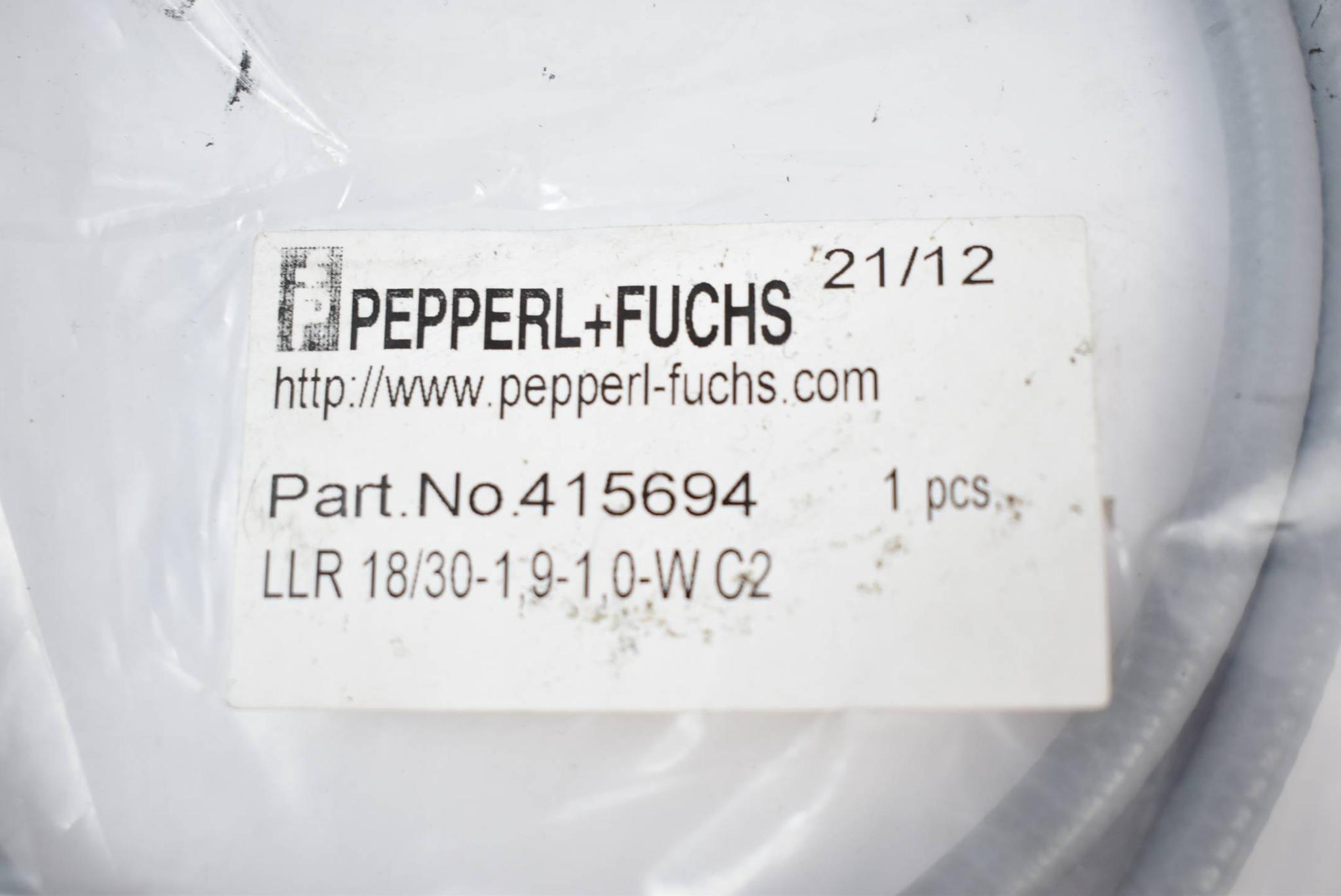 Produktfoto 1 von Pepperl+Fuchs Glasfaser-Lichtleiter LLR 18/30-1,9-1,0W C2 ( 415694 )