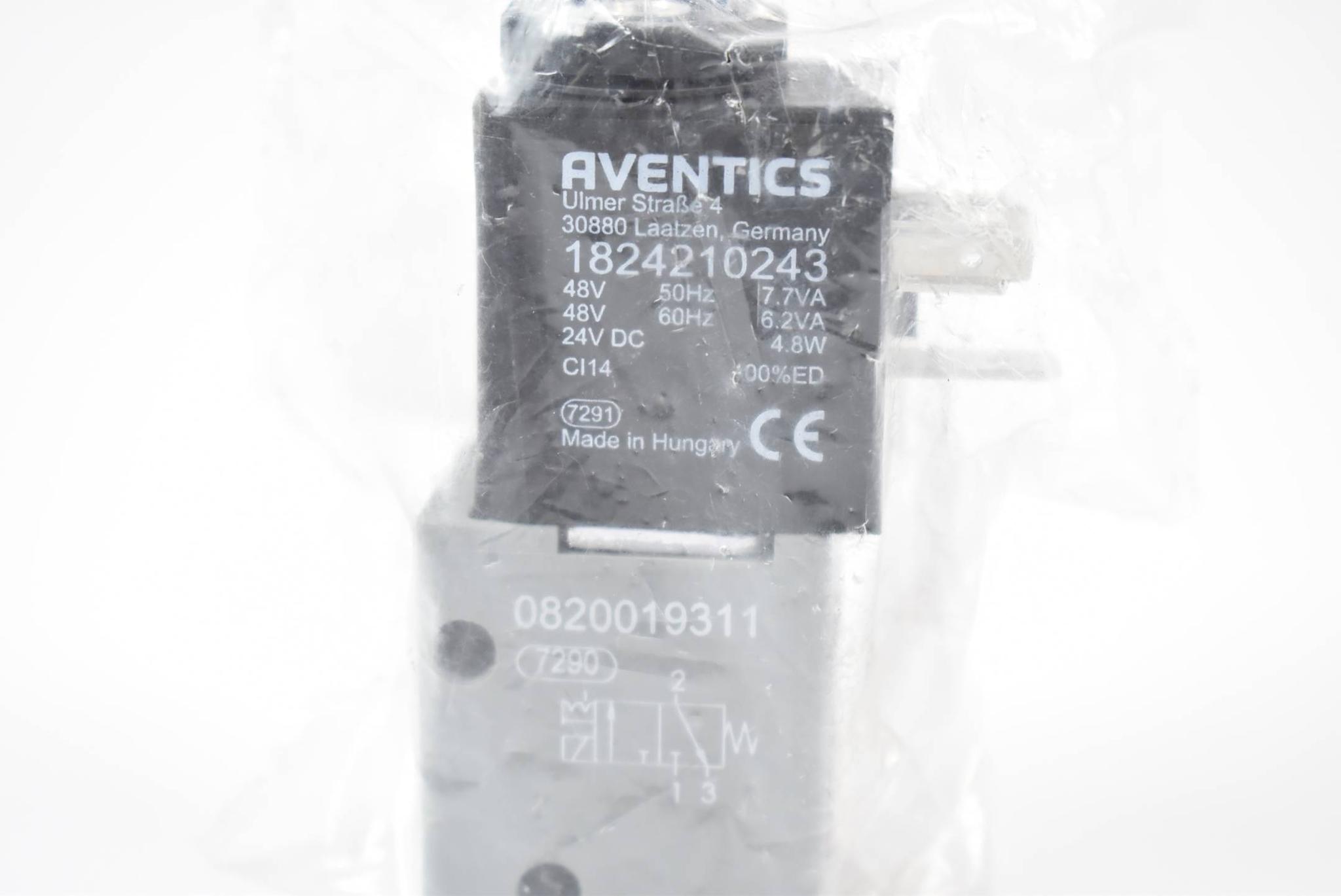 Aventics Magnetspule 48V 50Hz 7,7VA  4,8W 1824210243 inkl. l 0820019311