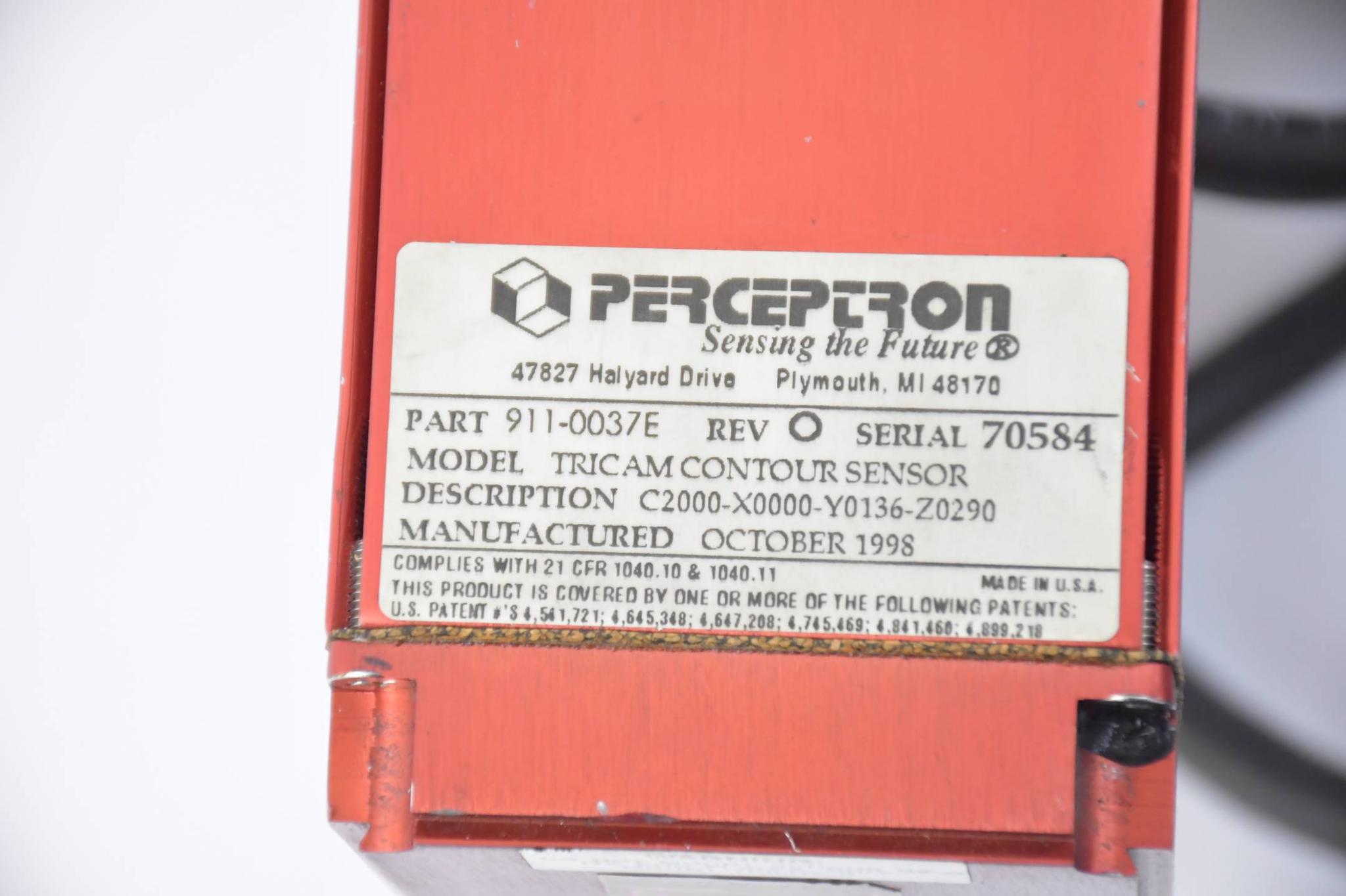 Produktfoto 2 von Perceptron Tricam Kontursensor 911-0037E ( C2000-X0000-Y0136-Z0290 )