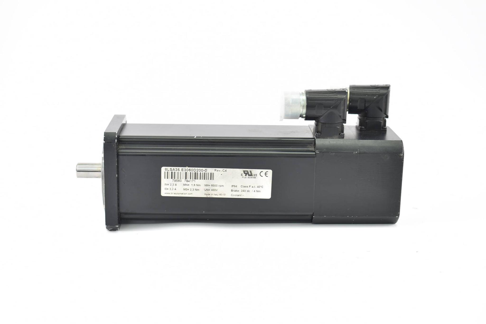 Produktfoto 2 von B&R automation Servomotor 6000rpm 400V 24VDC 8LSA35.E3060D200-0 Rev. C4