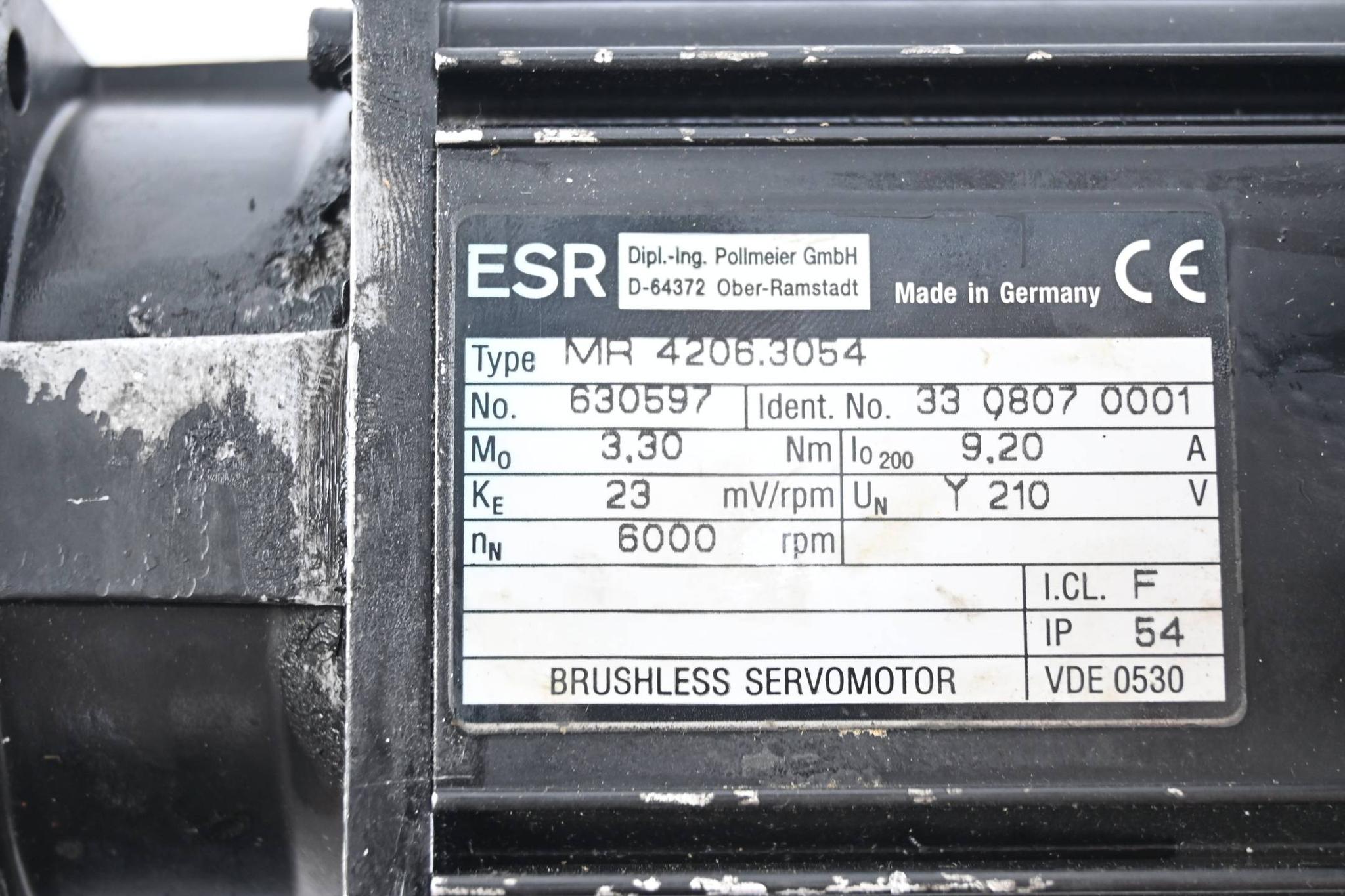 Produktfoto 3 von ESR Brushless Servomotor MR 4206.3054 ( MR4206.3054 )