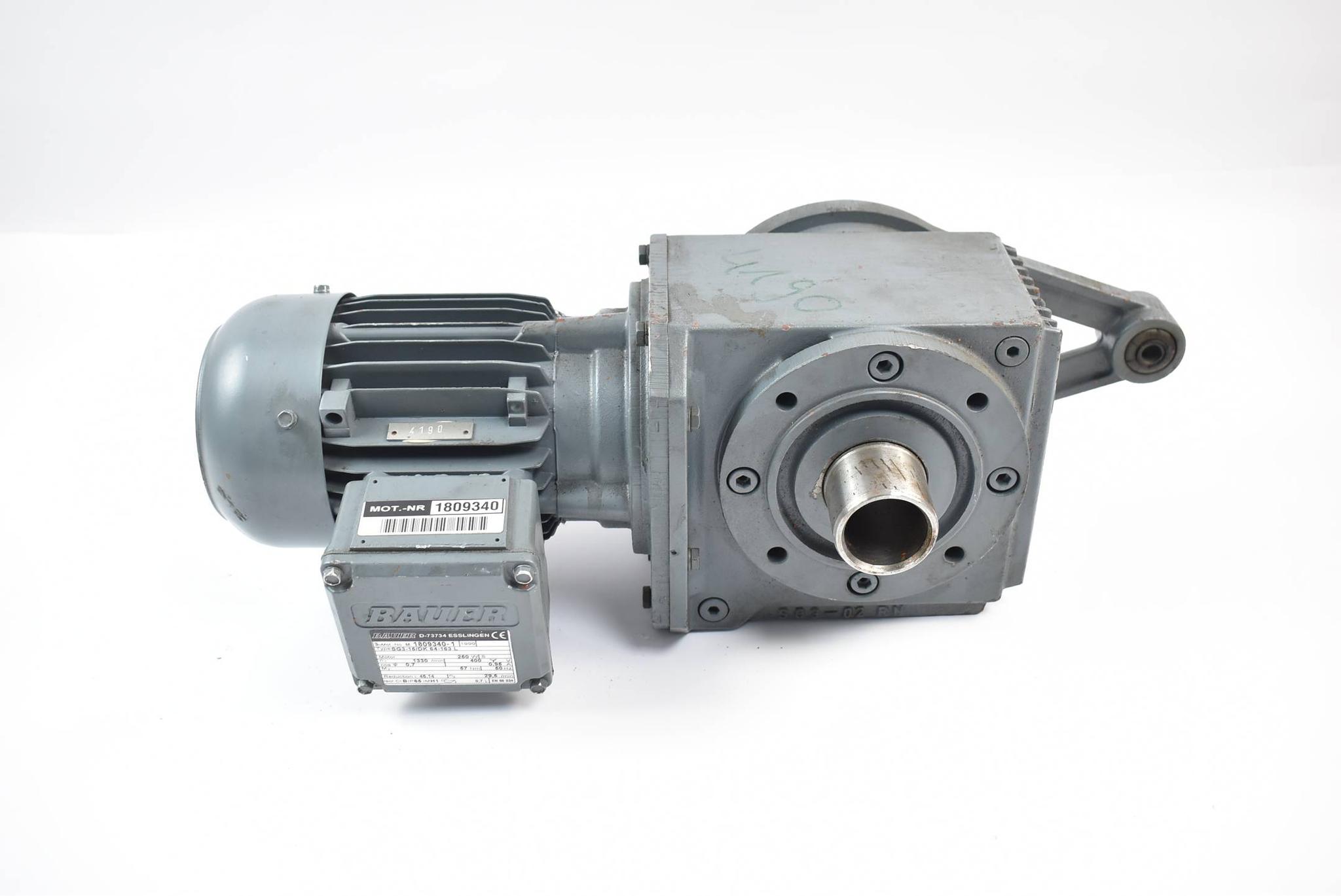 Produktfoto 2 von Bauer 3 ~ Getriebemotor SG3-15/DK 64-163 L ( SG3-15/DK64-163L  )