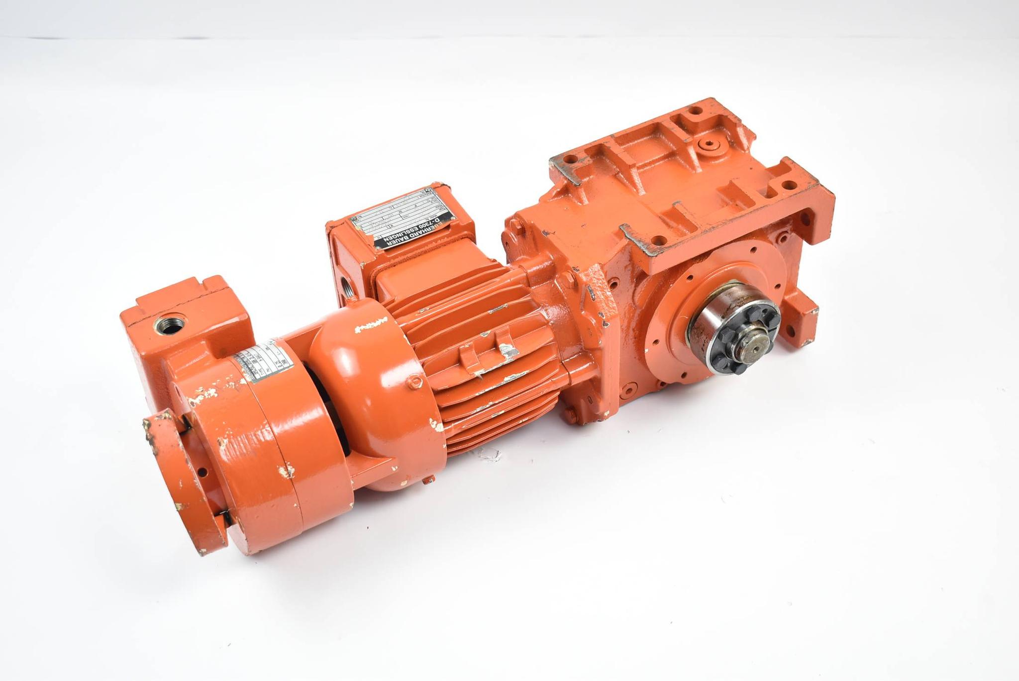 Produktfoto 1 von Bauer Getriebemotor SG2-25/DK54-143 inkl. Bremse GBR 25 WS-HL ( GBR25WS-HL )