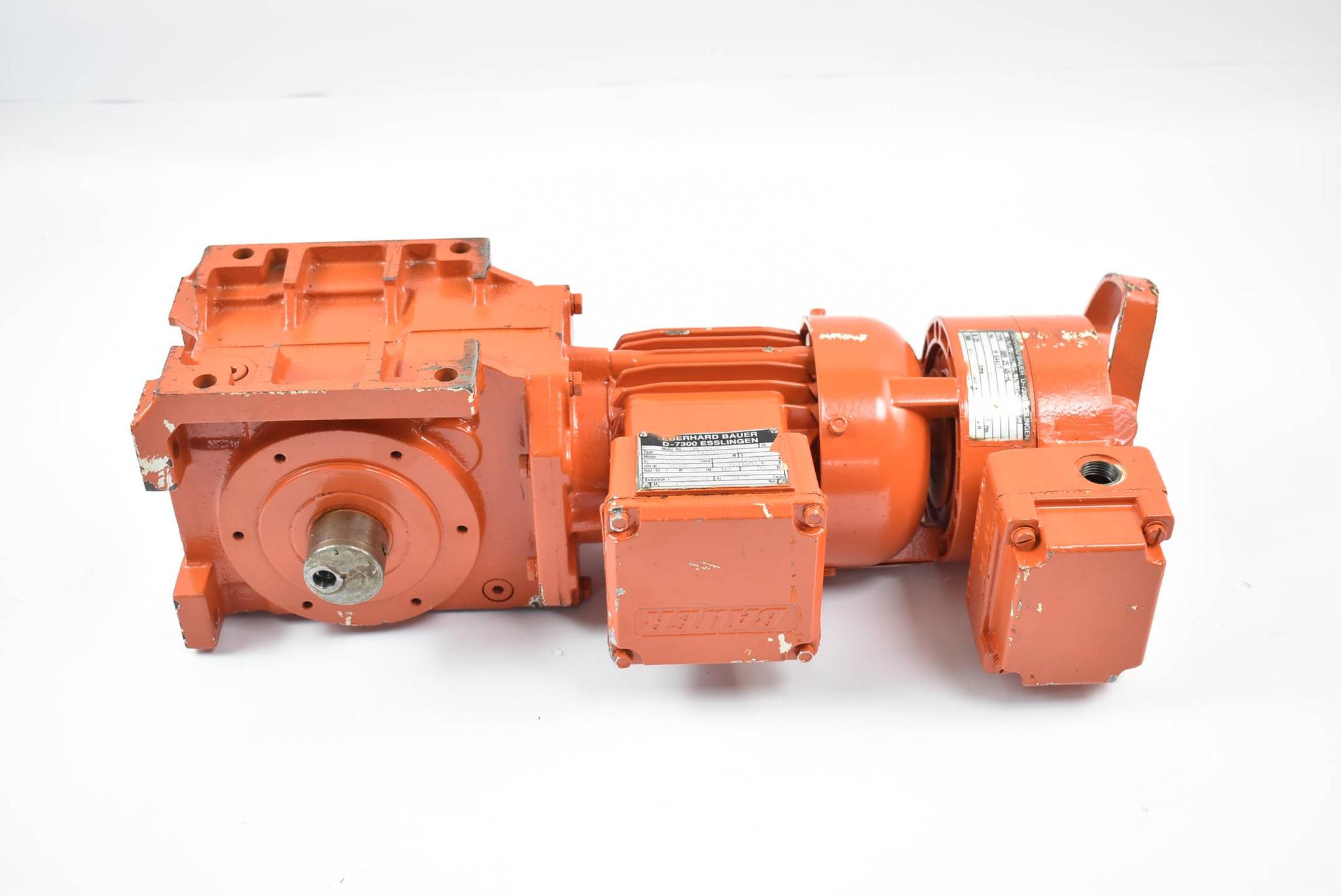 Produktfoto 2 von Bauer Getriebemotor SG2-25/DK54-143 inkl. Bremse GBR 25 WS-HL ( GBR25WS-HL )