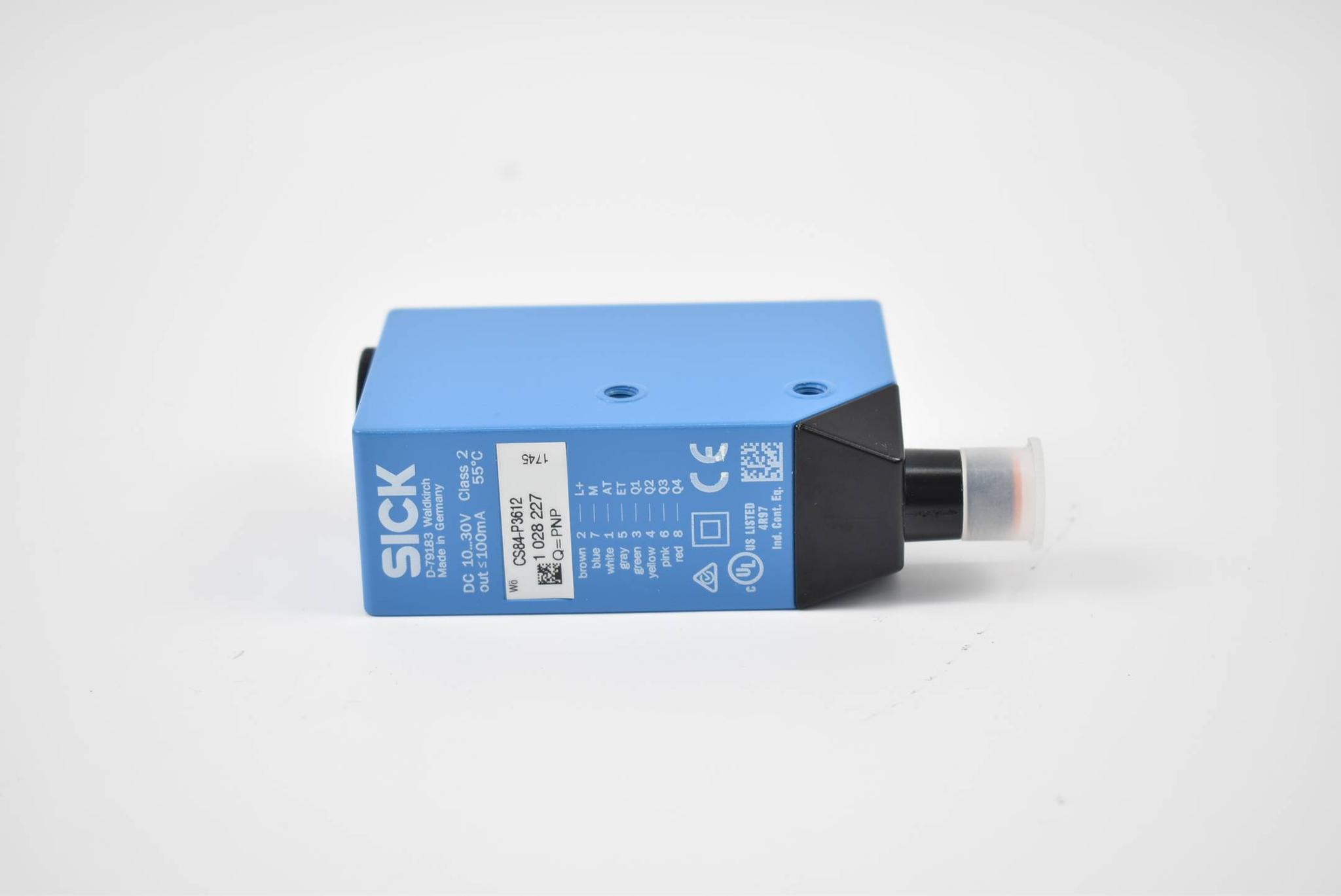 Produktfoto 2 von Sick CS 8 Farbsensor CS84-P3612 ( 1028227 ) 10-30VDC 100mA