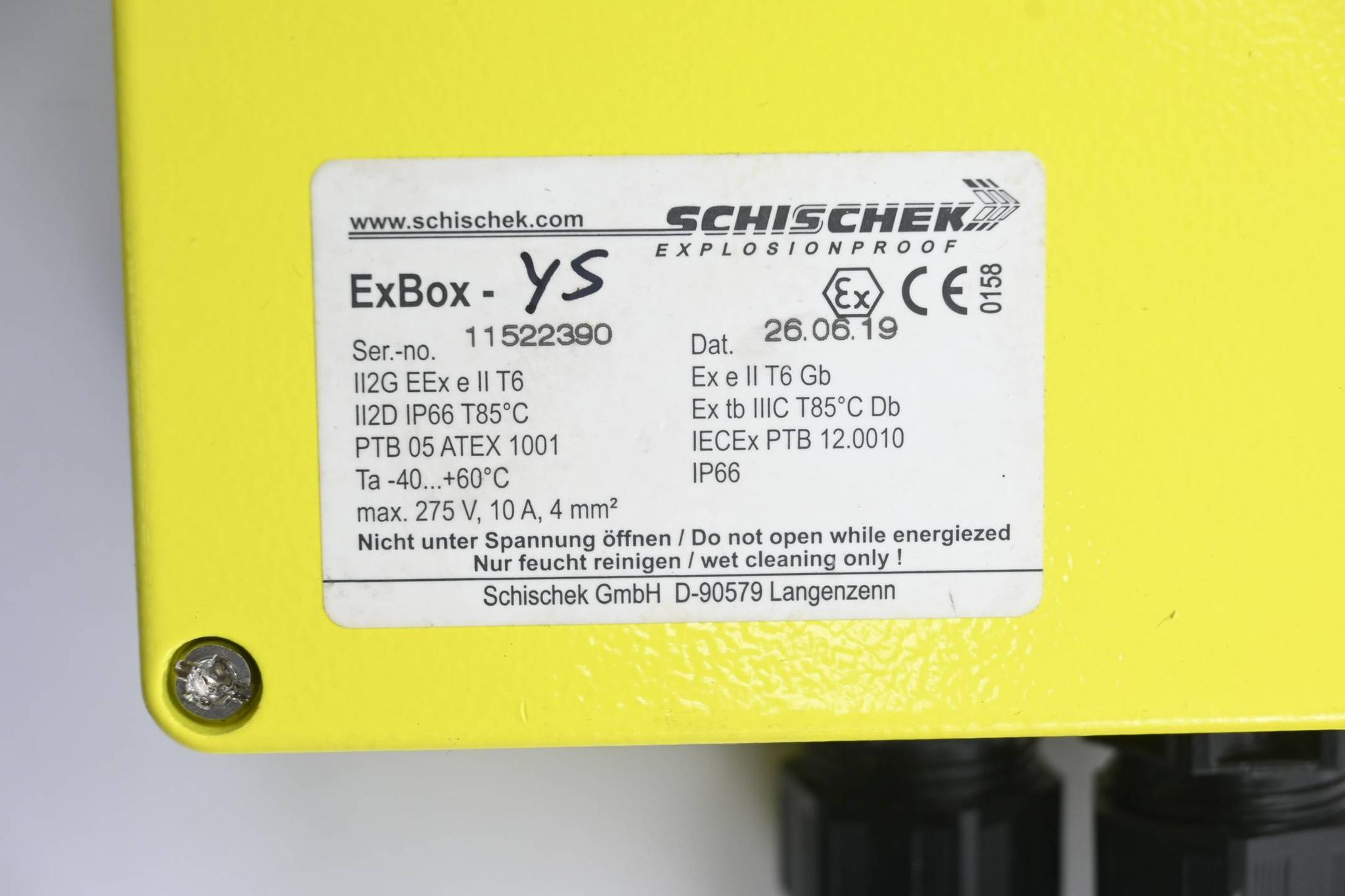 Produktfoto 5 von Schischek Stellmotor ExMax-15-SF inkl. ExBox-YS