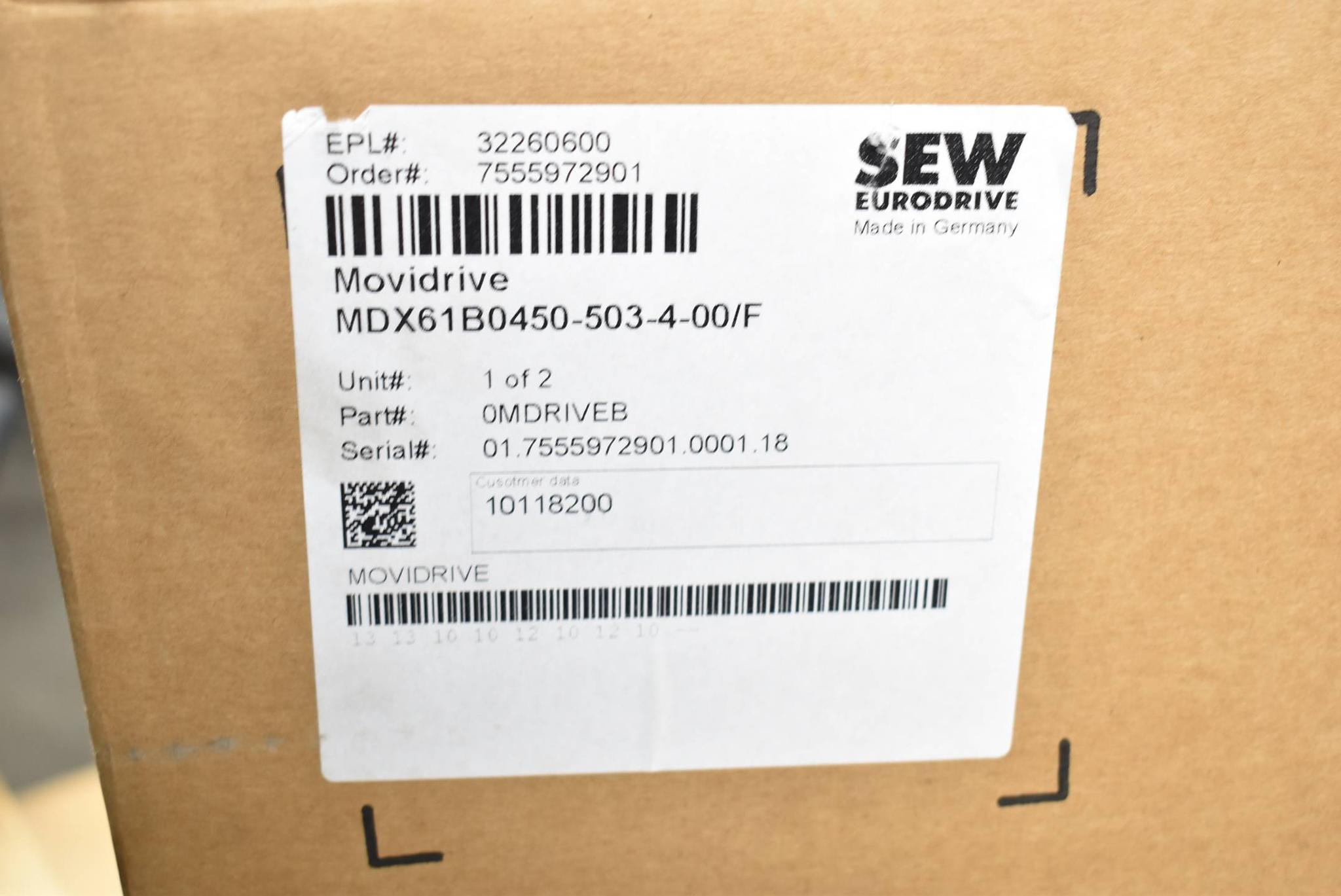 Produktfoto 3 von SEW Eurodrive Movidrive B Umrichter MDX61B0450-503-4-00/F MDX61B0450-503-4-00