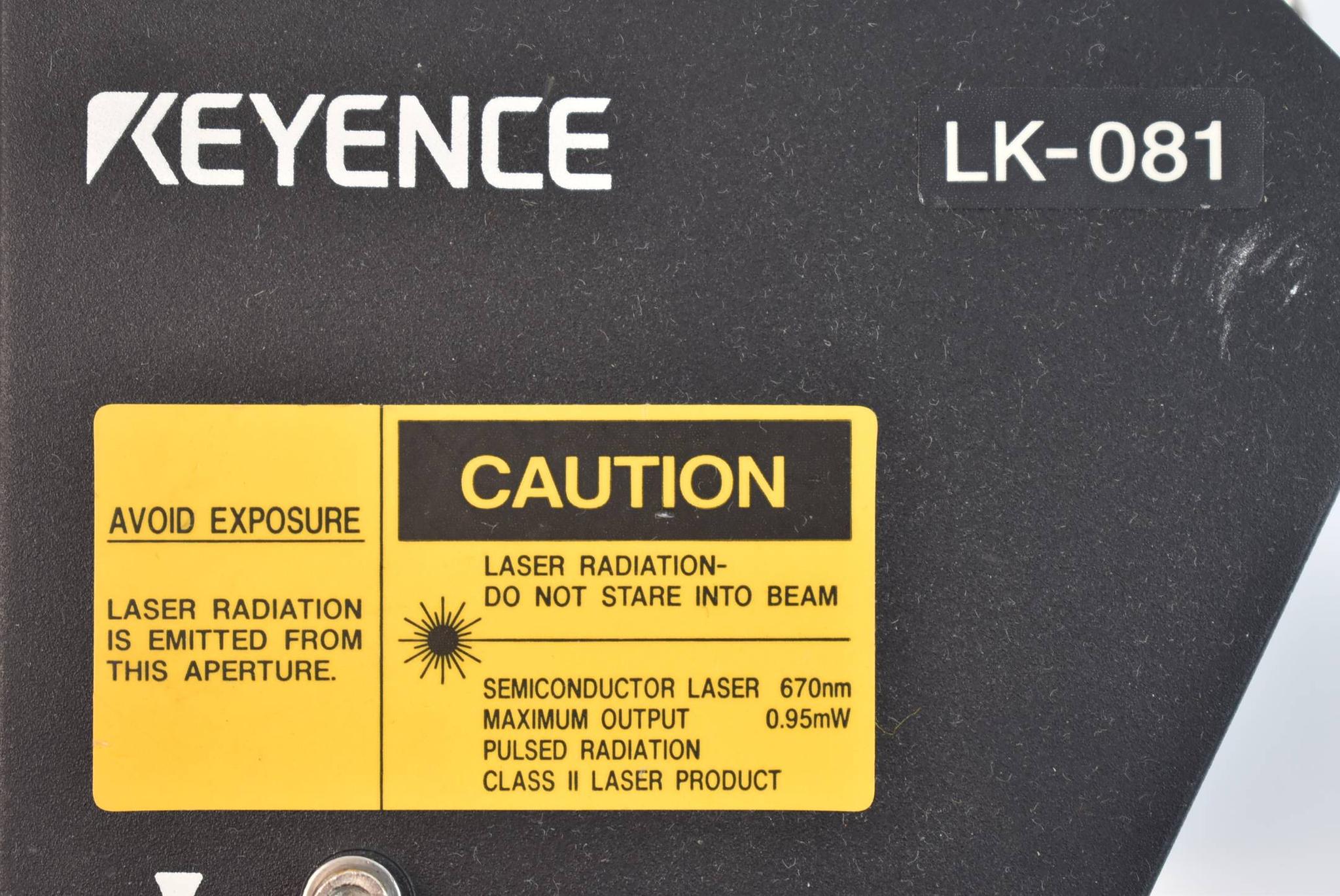 Produktfoto 4 von Keyence Laser Sensor LK-081 ( LK081 )