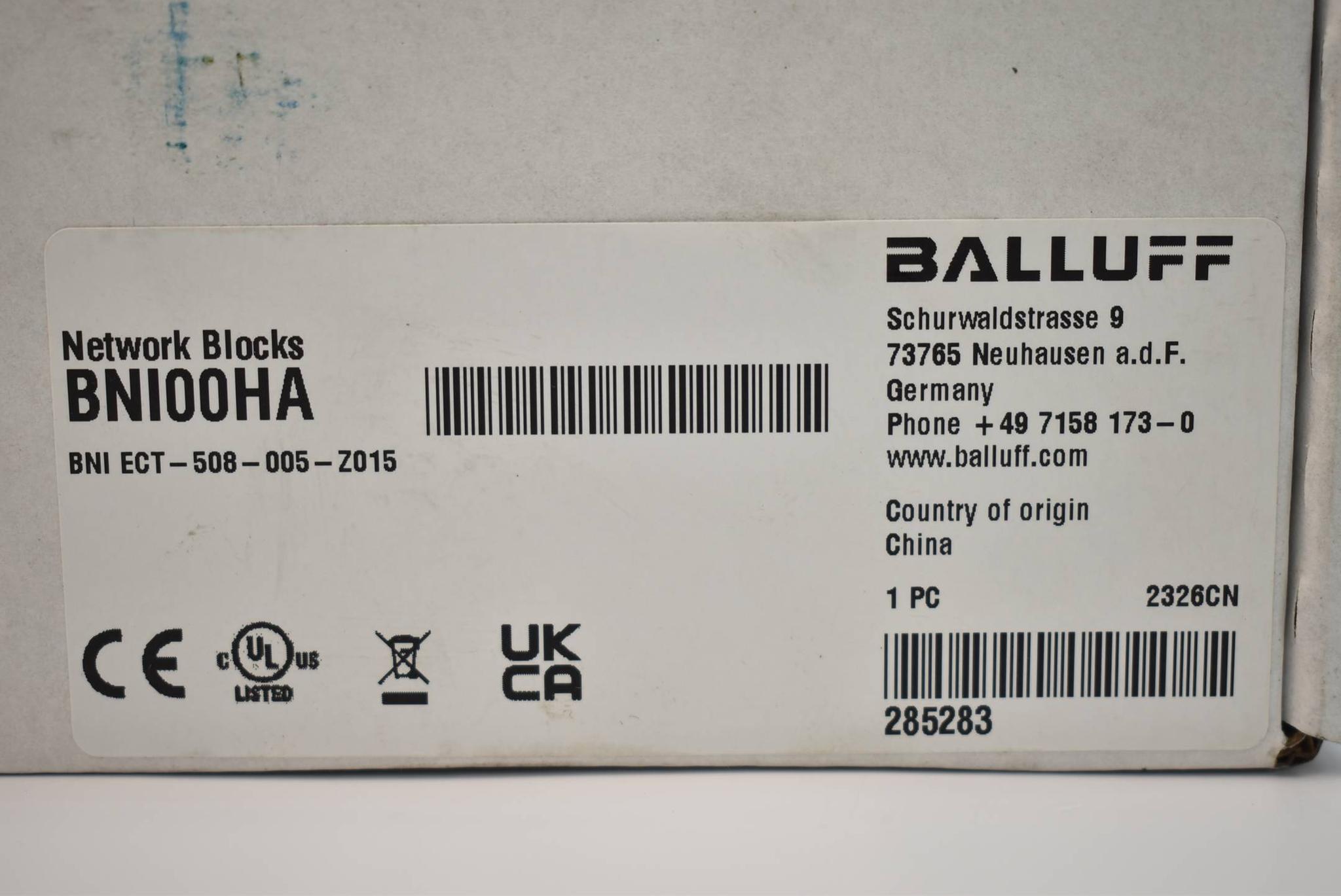 Produktfoto 4 von Balluff BNI00HA Netzwerk Modul BNI ECT-508-005-Z015