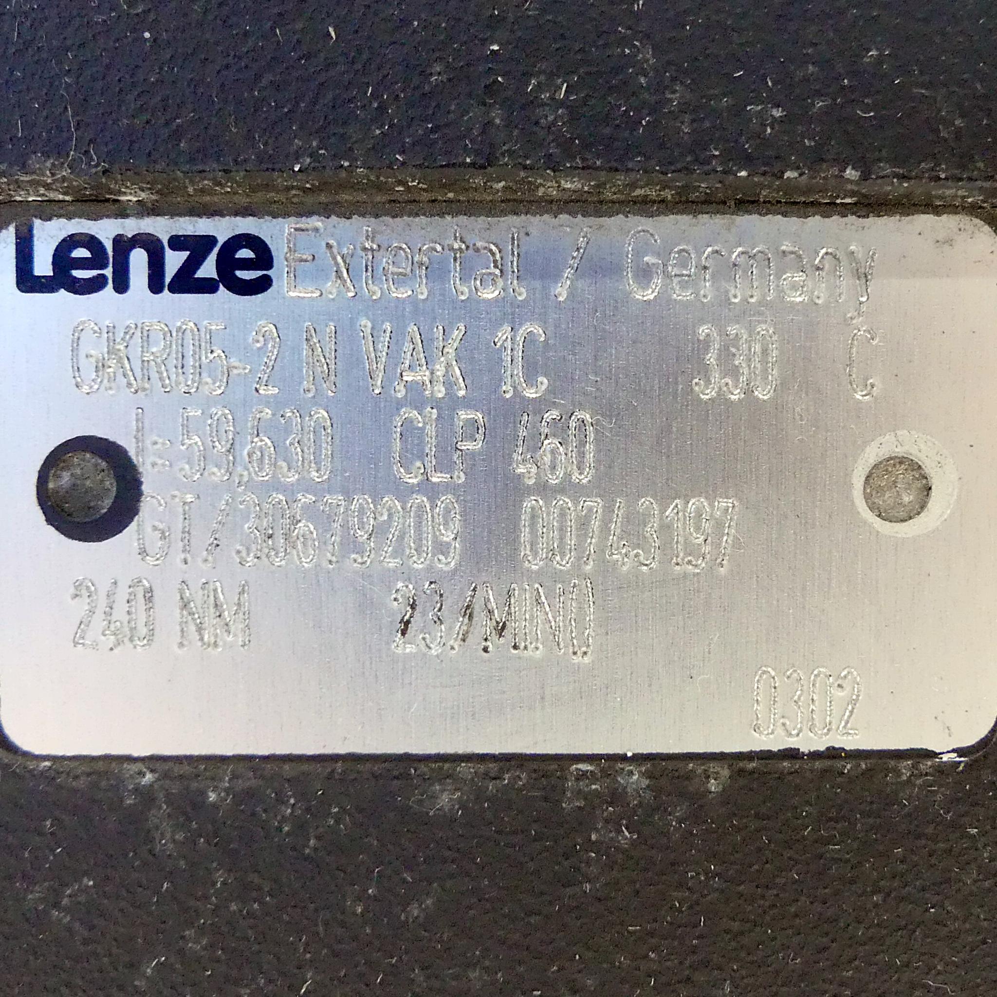 Produktfoto 2 von LENZE Winkelgetriebe GKR05-2N VAK 1C