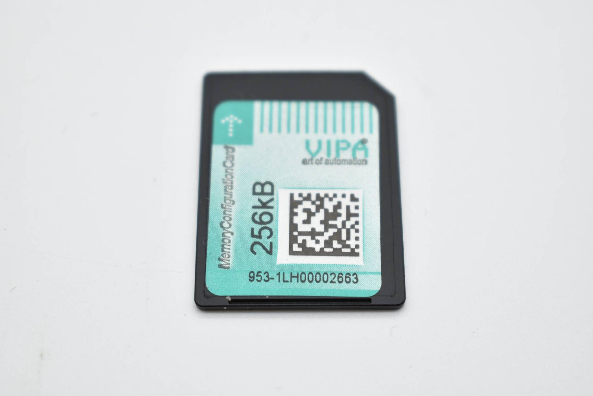 Produktfoto 1 von Vipa Memory Configuration Card 256kB 953-1LH00002663