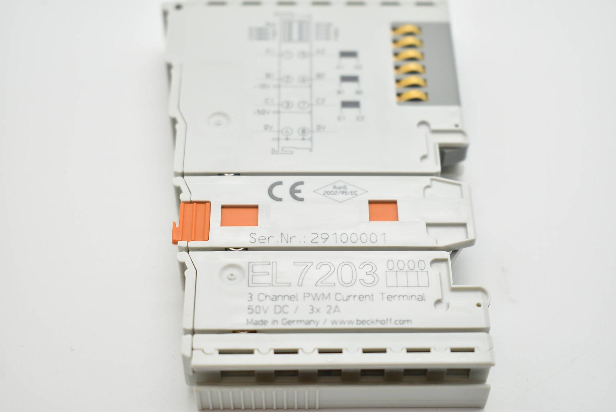 Produktfoto 1 von Beckhoff EtherCAN Terminal EL7203 ( EL 7203 )