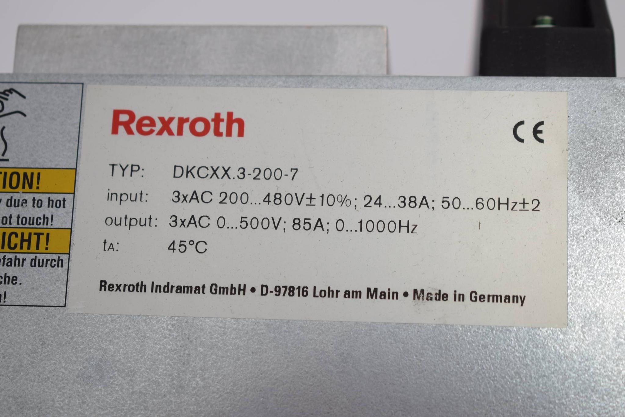 Produktfoto 4 von Rexroth Eco Drive Servo DKCXX.3-200-7-FW