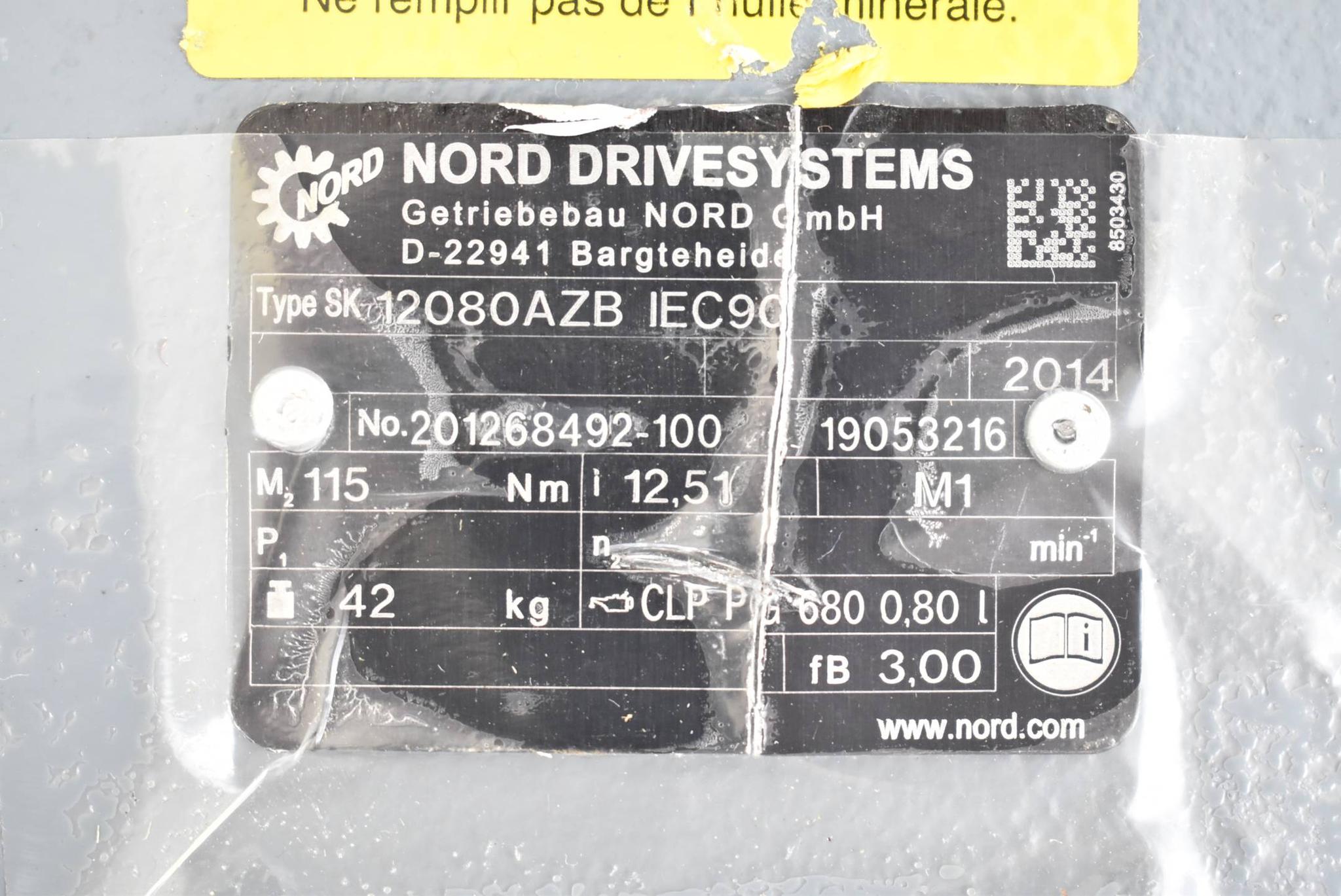 Produktfoto 3 von Nord NORD Getriebe SK 12080AZB IEC90 No:201268492-100