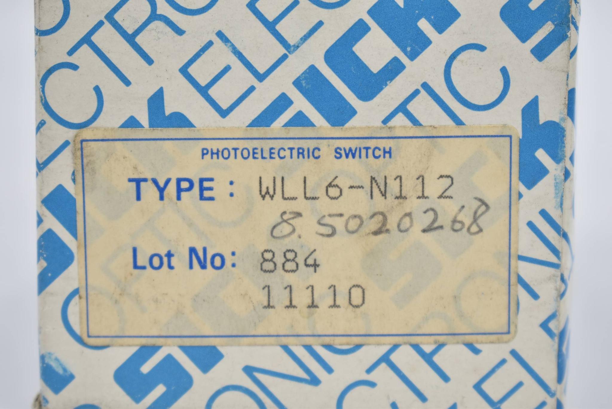 Produktfoto 2 von Sick Strahlensensor für Lichtleiter WLL6-N112 ( 11110 )