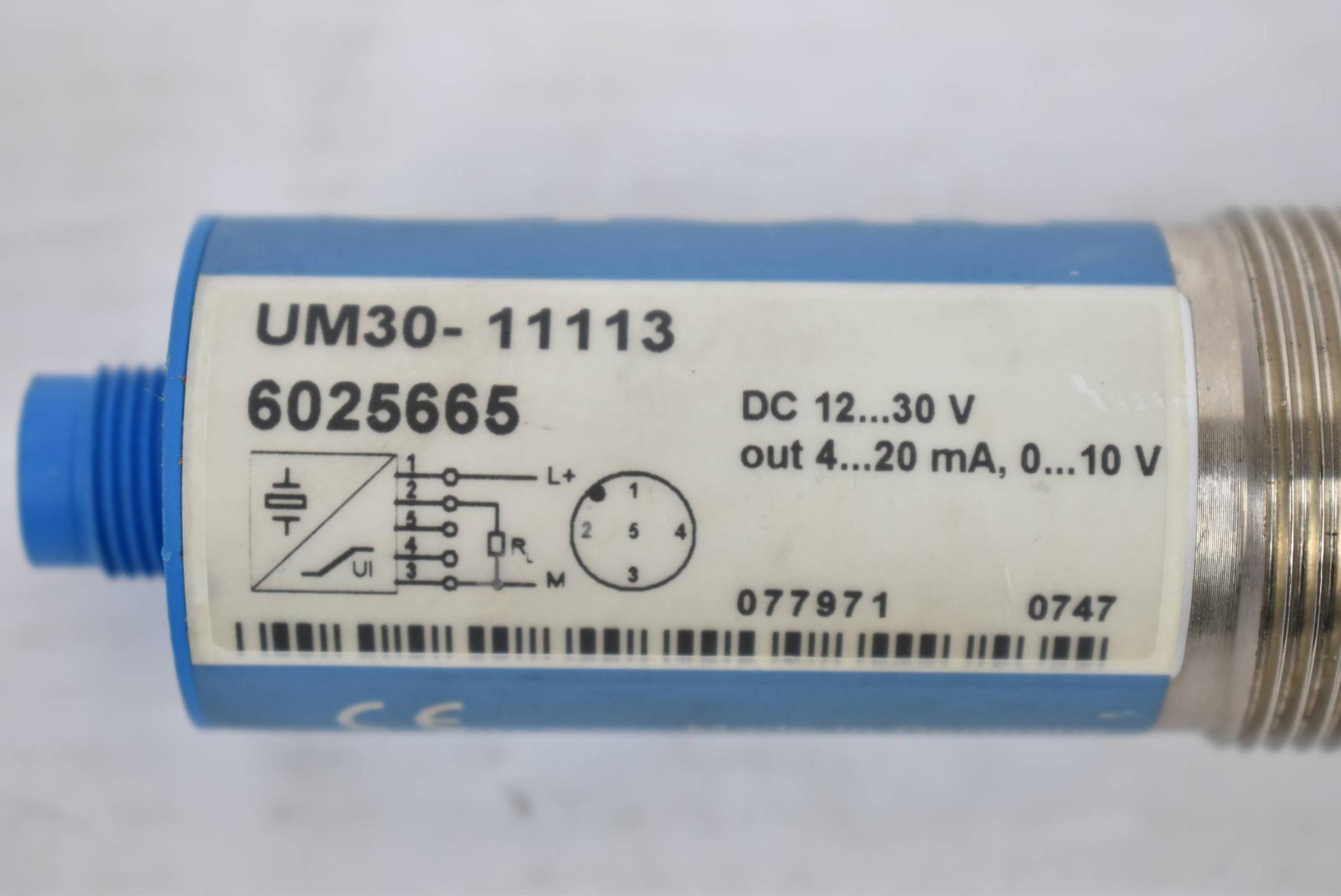 Produktfoto 1 von Sick Ultraschallsensor UM30 / UM30-2 UM30-11113 ( 6036916 )