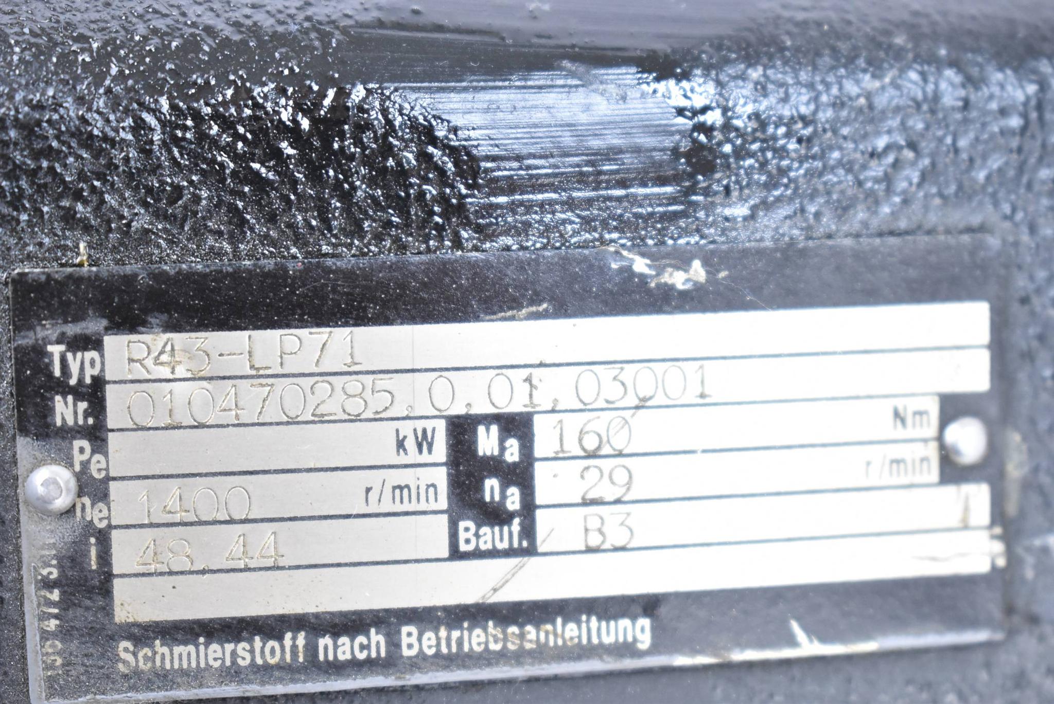 Produktfoto 1 von SEW / Baumüller Nürnberg  Servogetriebemotor  R43 LP71 ( DS56-B )