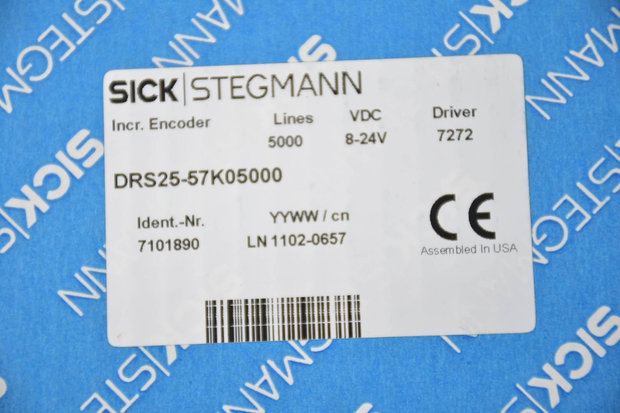 Produktfoto 3 von Sick / Stegmann Inkrementalgeber DRS25-57K05000 ( 7101890 )