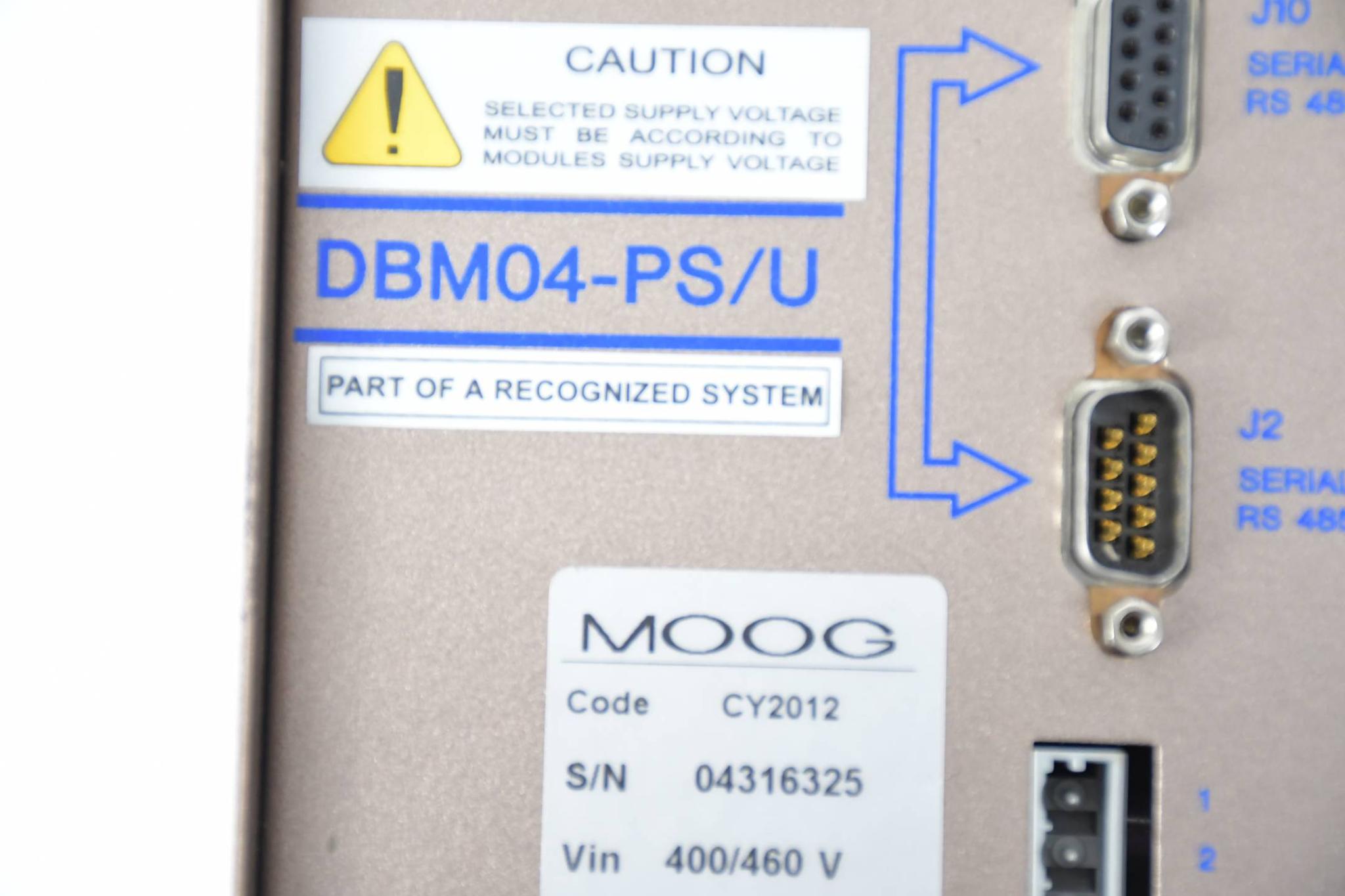 Produktfoto 3 von Moog Stromversorgung DBM04-PS/U ( CY2012 )