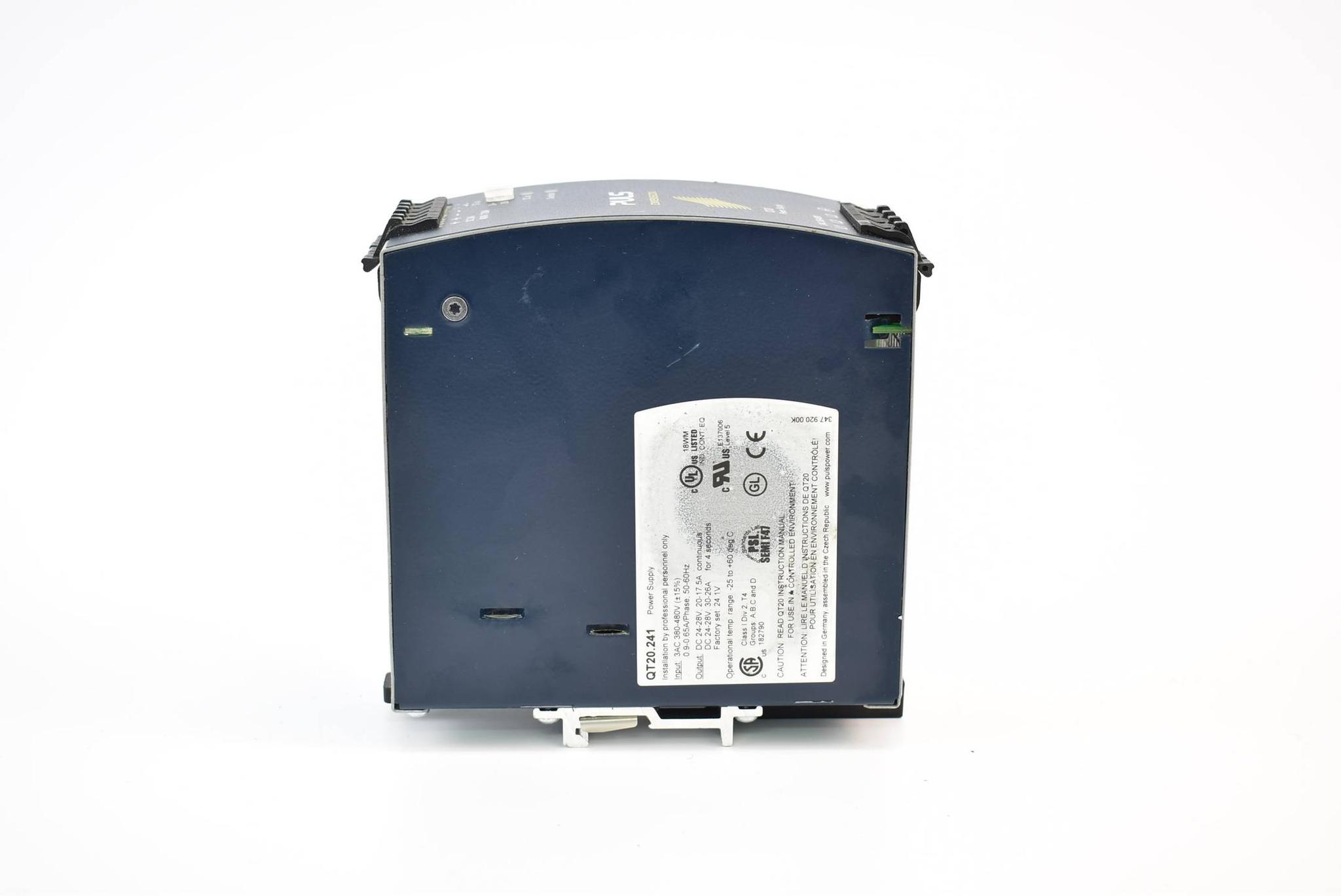 Produktfoto 2 von Puls Power Supply Netzteil 380-480 V 0,9-0,65 A 50-60 Hz QT20.241