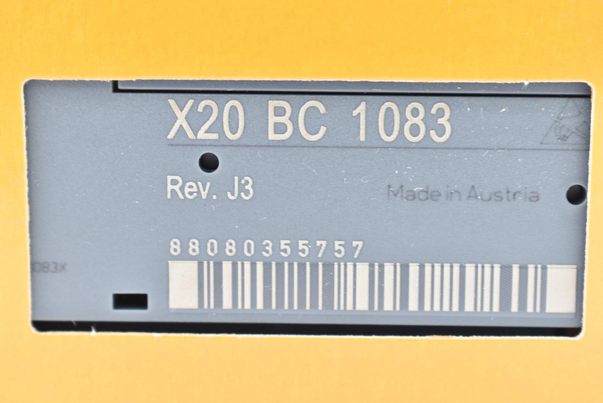 Produktfoto 2 von B&R automation Bus Controller X20 BC 1083 ( X20BC1083 ) Rev. J3