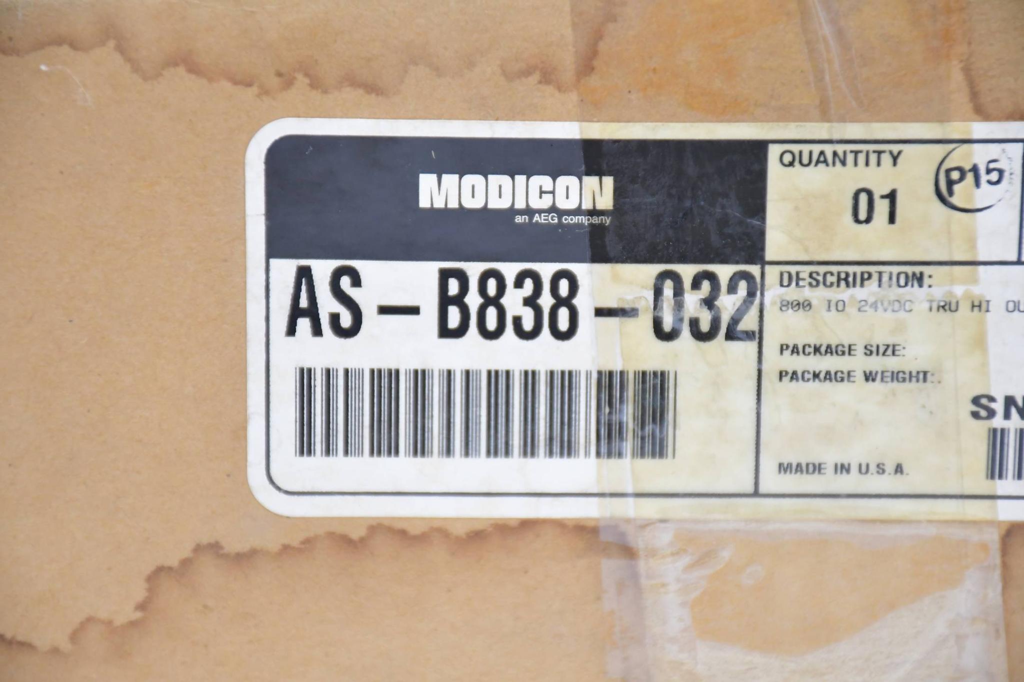 Produktfoto 1 von AEG Modicon Ausgangsmodul AS-B838-032