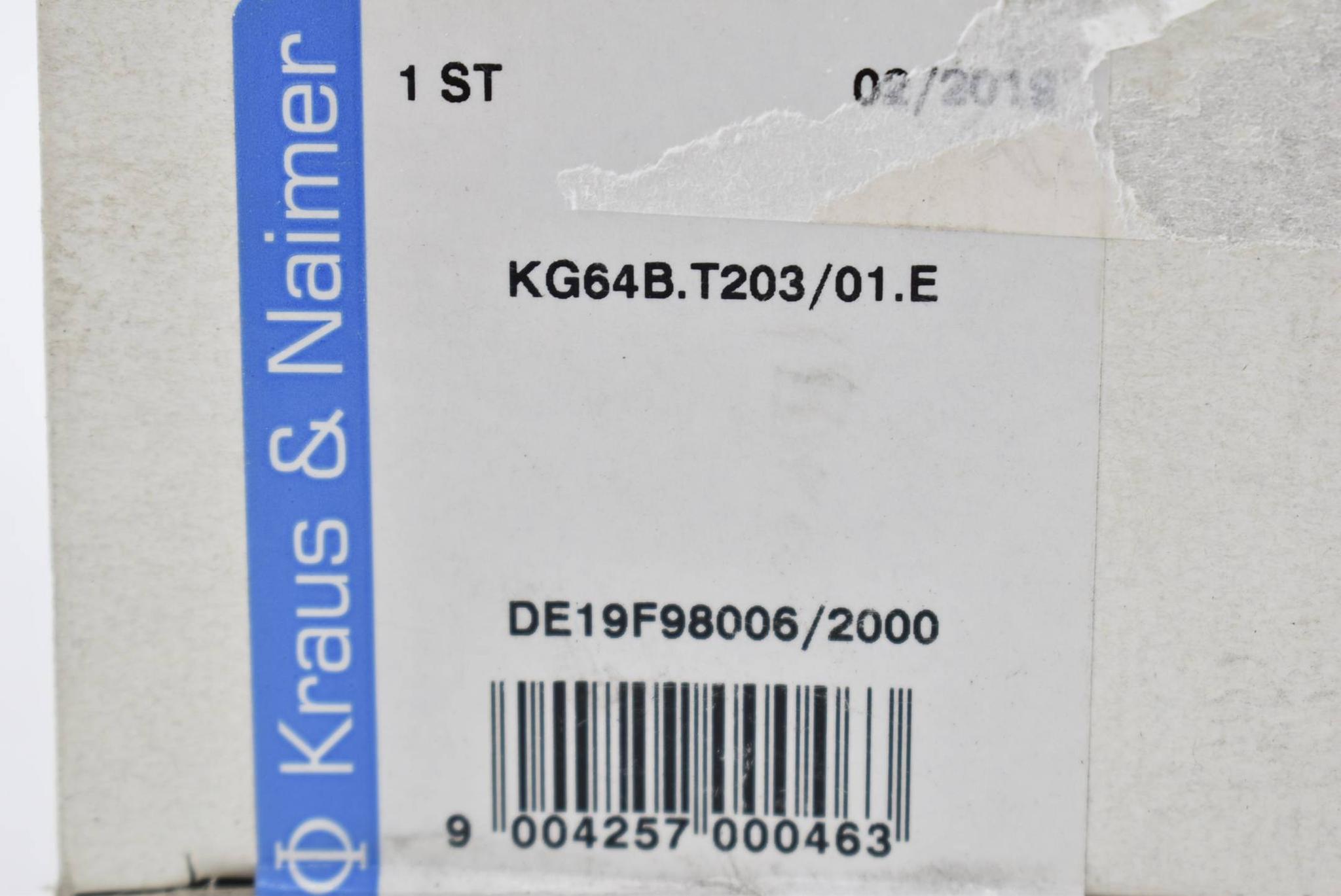 Produktfoto 1 von Kraus & Naimer Lasttrennschalter absperrbar 63A KG64B.T203/01.E