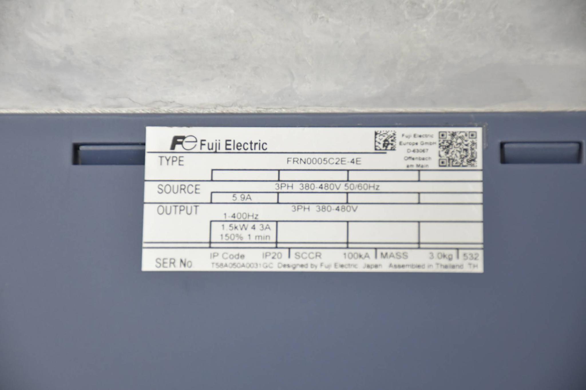 Produktfoto 3 von Fuji Electric Frenic-Mini FRN0005C2E-4E