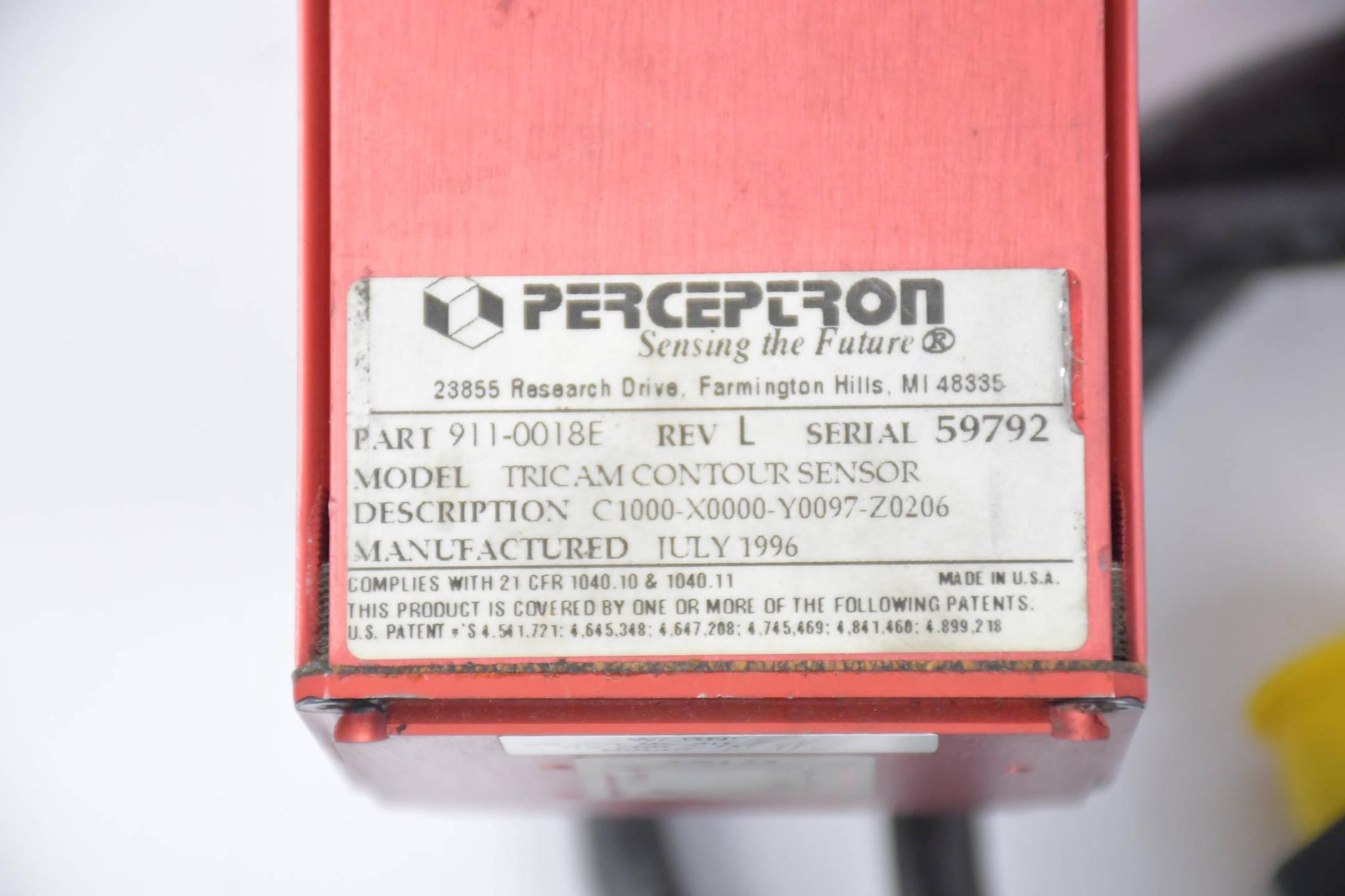 Produktfoto 2 von Perceptron Tricam Kontursensor 911-0018E ( C1000-X0000-Y0097-Z0206 )