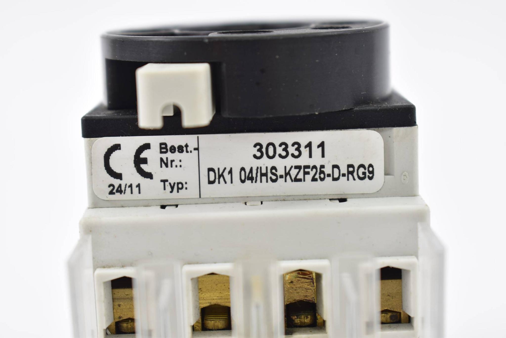 Produktfoto 2 von Elektra Tailfingen Hauptschalter DK1 04/HS-KZF25-D-RG9 ( 303311 )