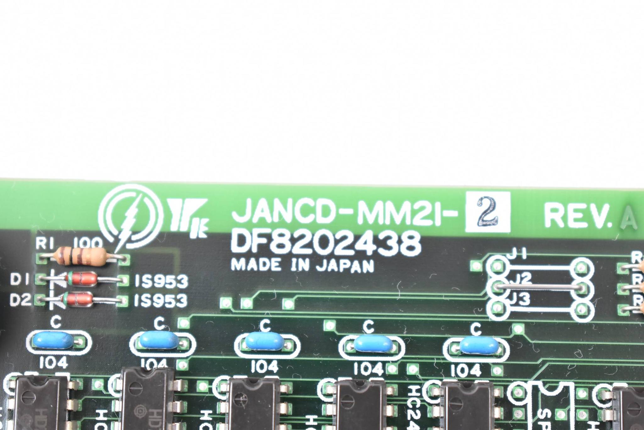 Yaskawa Board JANCD-MM21-2 ( DF8202438 ) REV.A 0 1