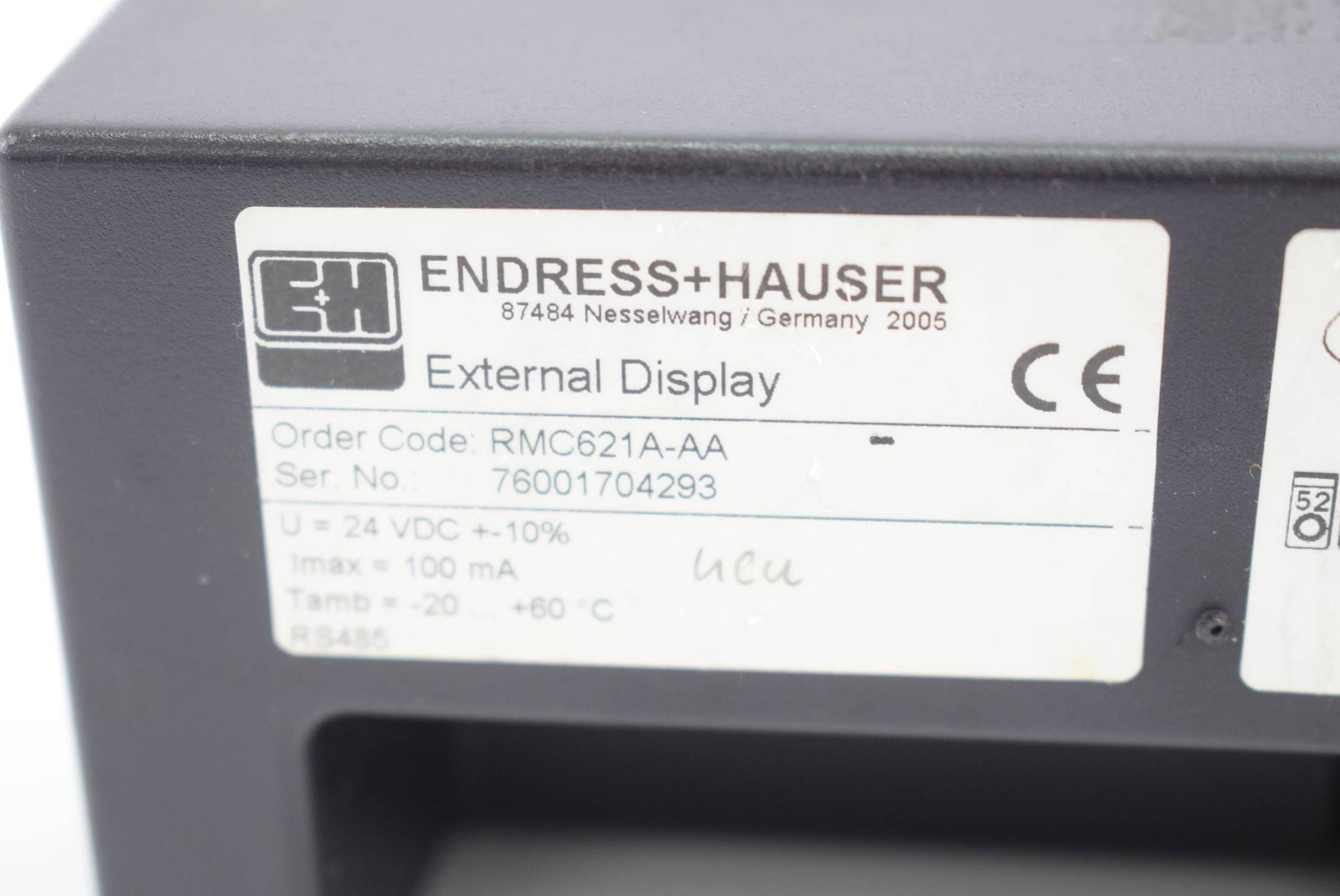 Produktfoto 2 von Endress+Hauser External Display RMC621A-AA