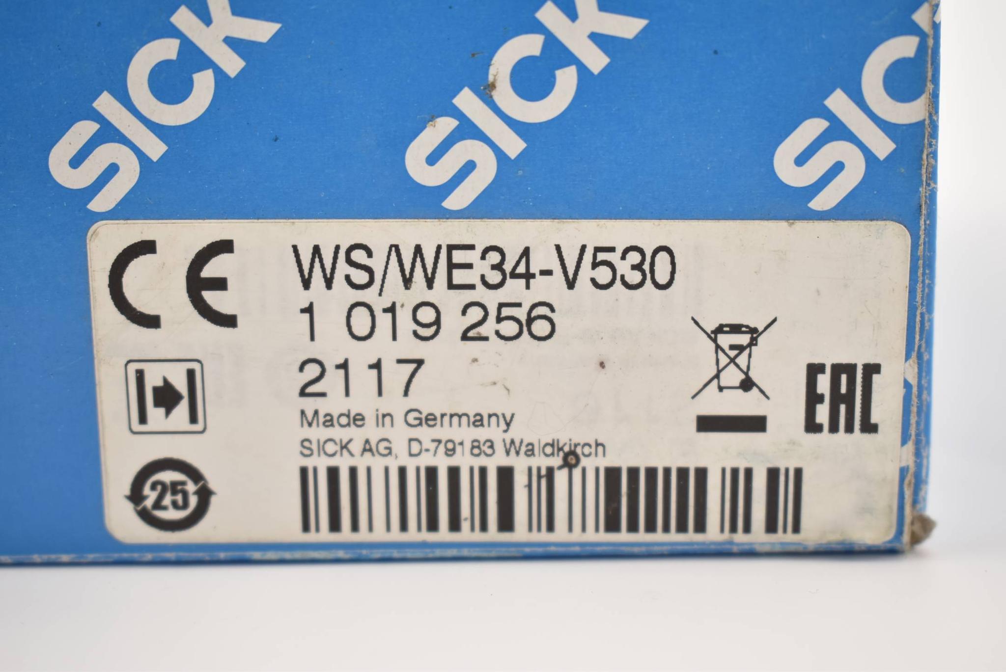 Produktfoto 4 von Sick Einweg-Lichtschranken WS/WE34-V530 ( WS34-V530 + WS34-D530 ) 1019256