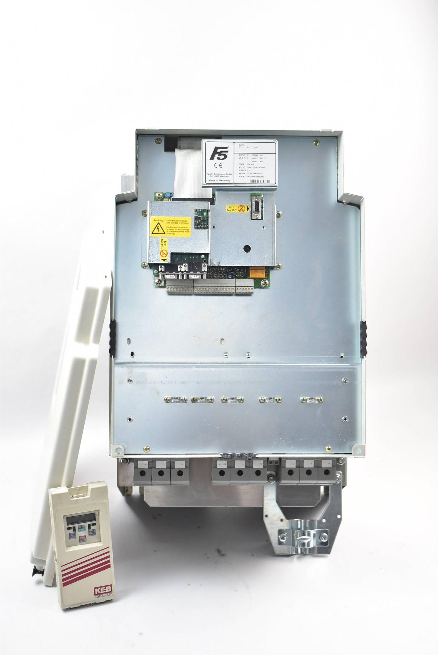 Produktfoto 2 von KEB combivert F5 Frequenzumrichter 75kW 23.F5.MOR-54GA/ ( 23.F5.M0R-54GA )