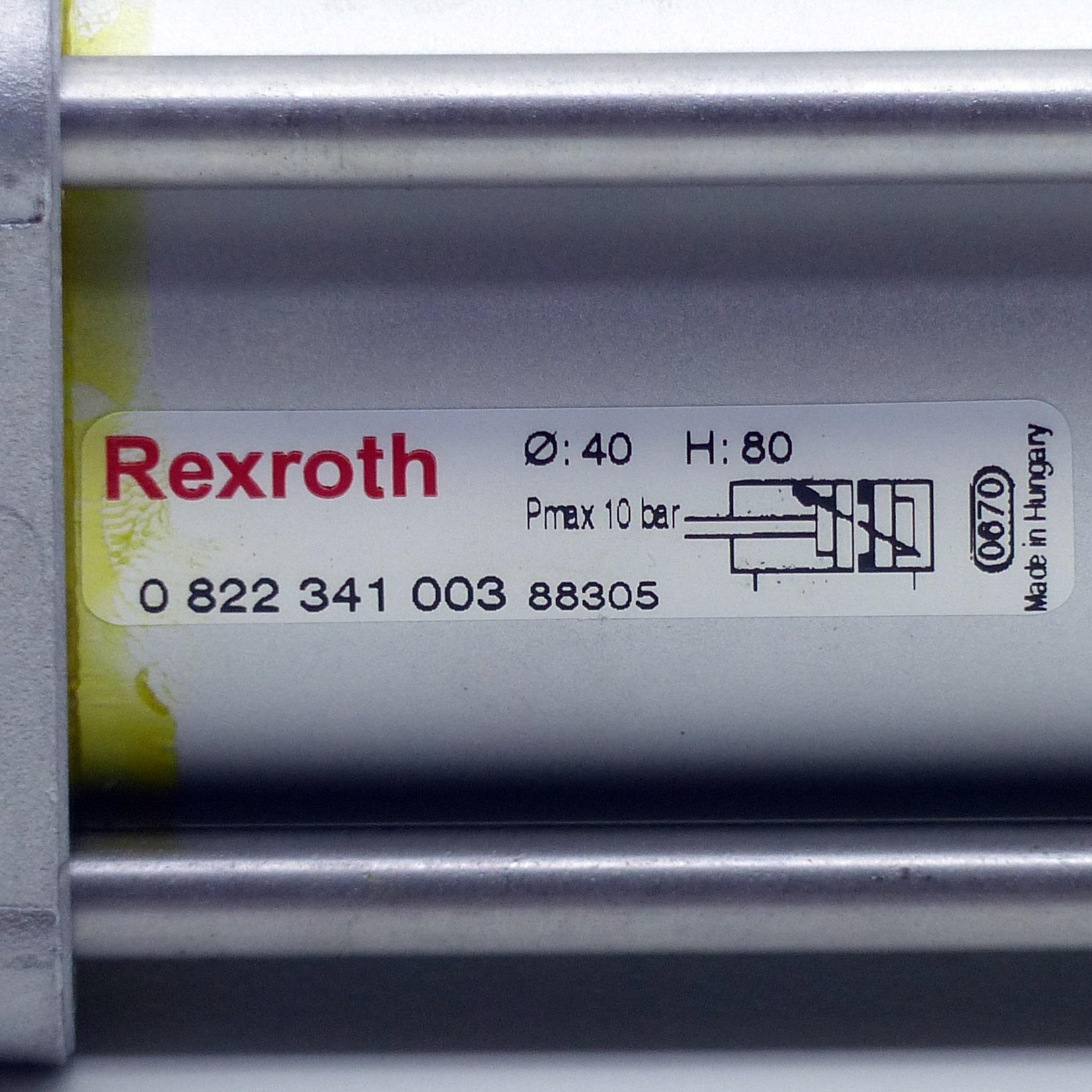 Produktfoto 2 von REXROTH Kompaktzylinder 40 x 80