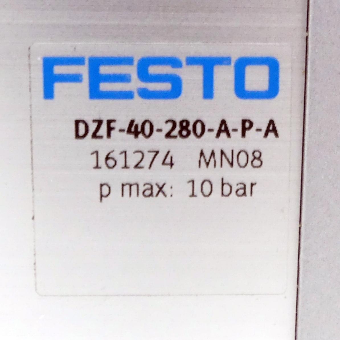 Produktfoto 2 von FESTO Flachzylinder DZF-40-280-A-P-A