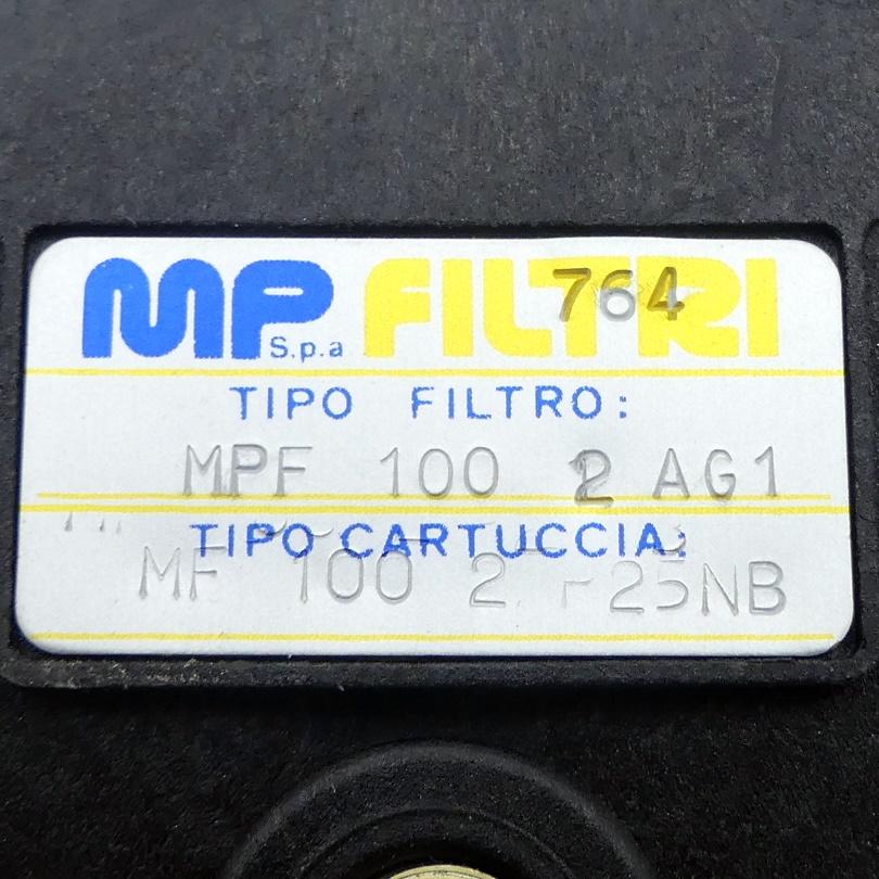 Produktfoto 2 von MP FILTRI Rücklauffilter MF 100 2 25NB